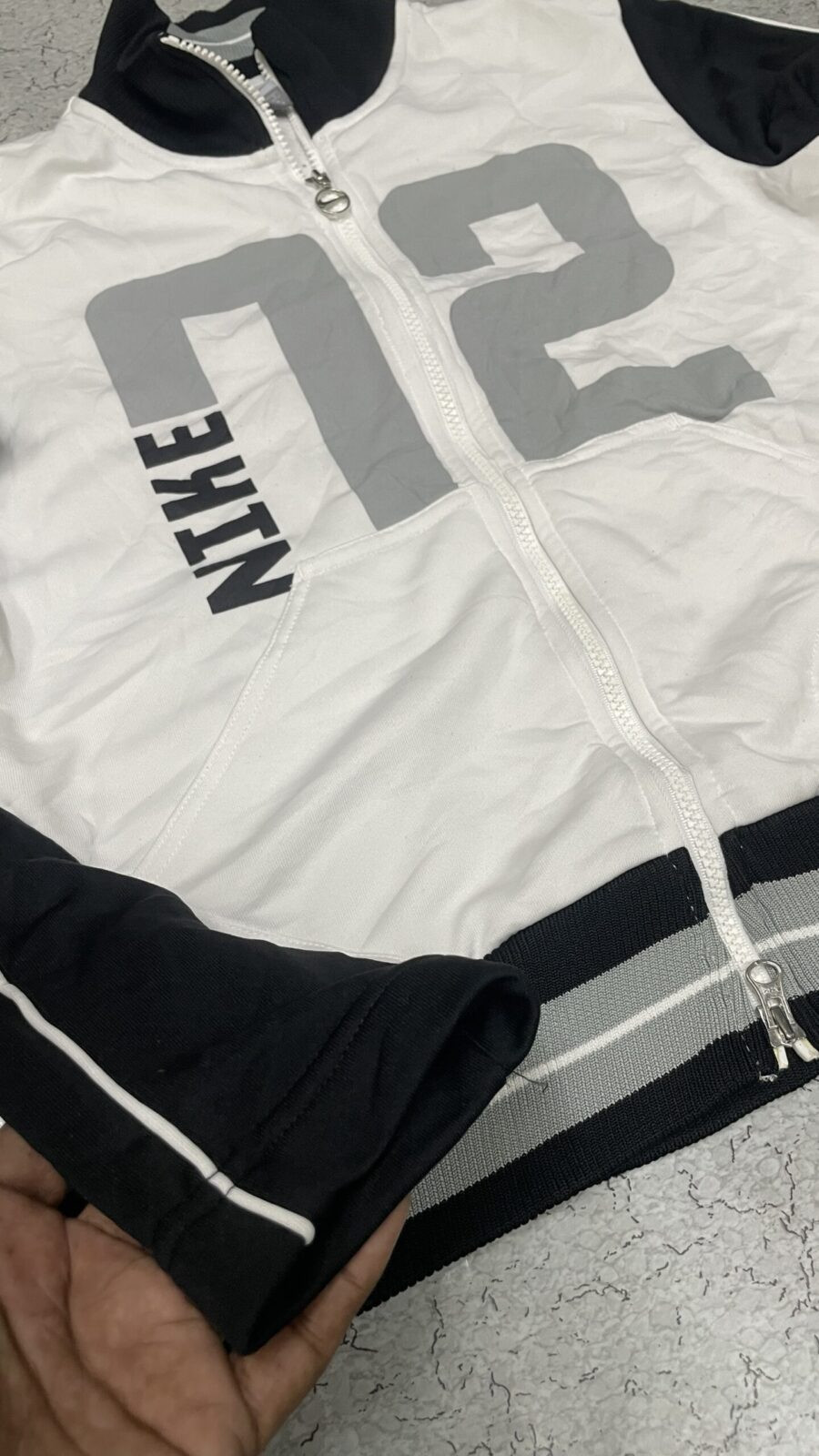 Nike Black Jacket back view