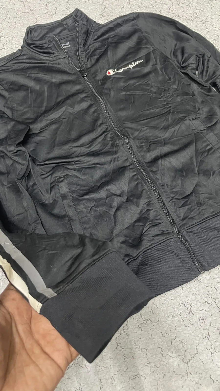 Champion Black Track Jacket alternate view