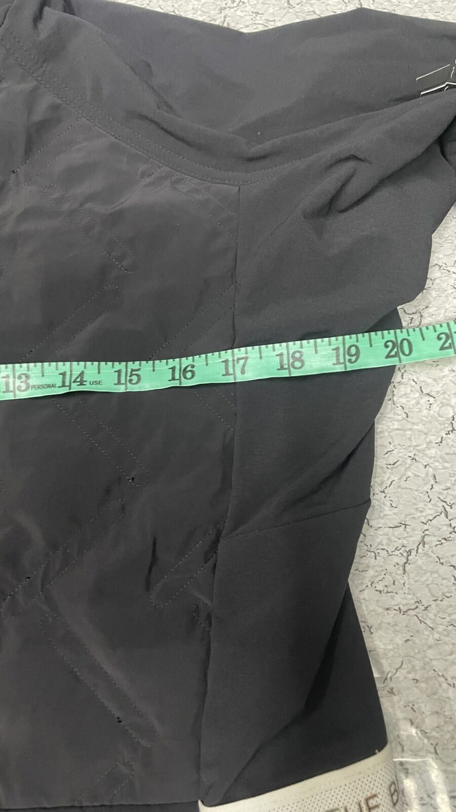 Adidas Black Track Jacket back view