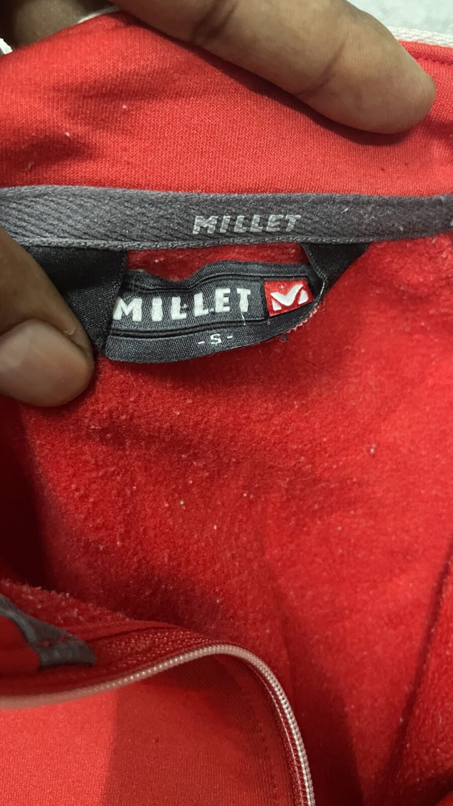 Millet Red T-Shirt back view