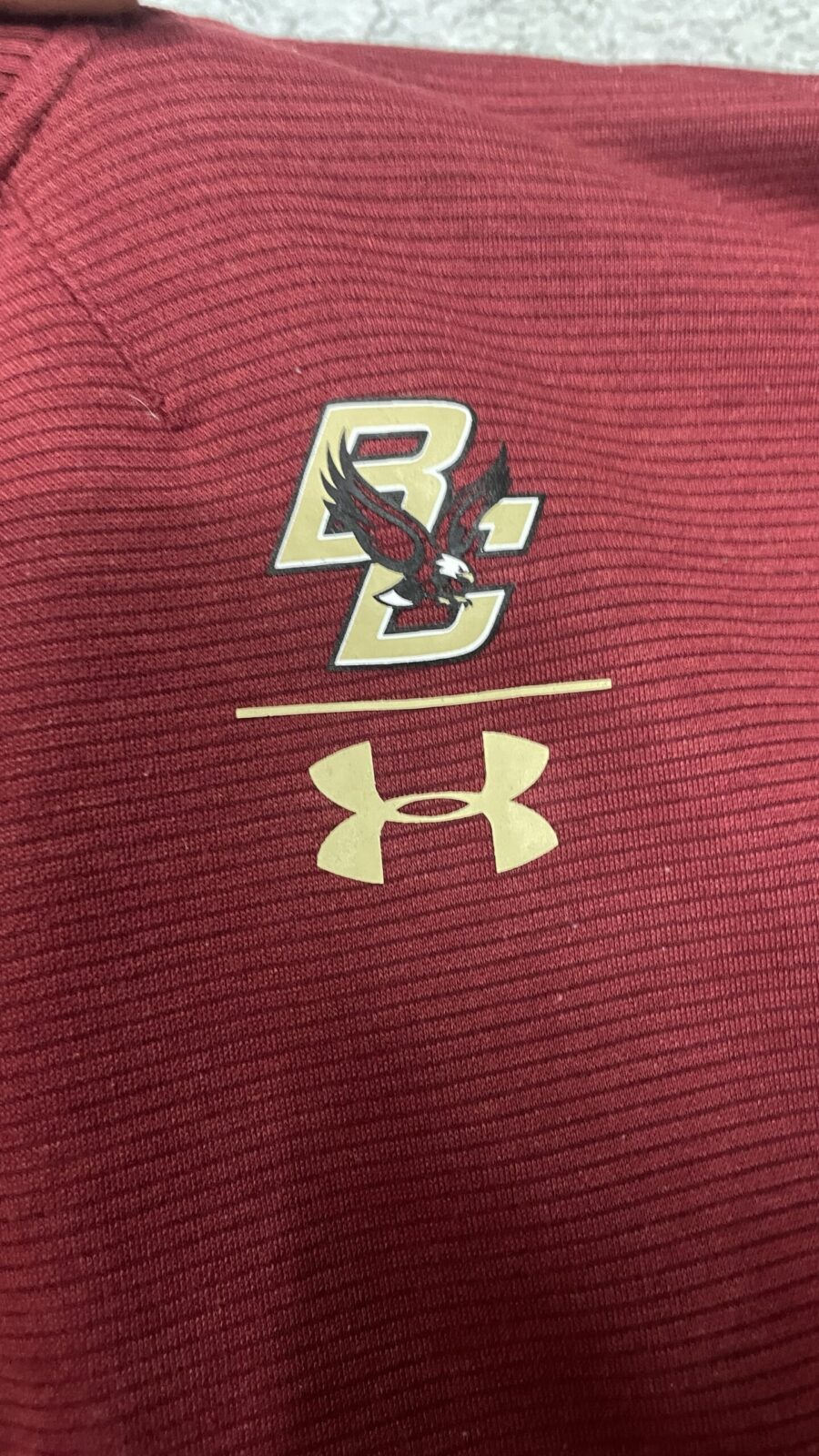 Under Armour Red Track Jacket detail view