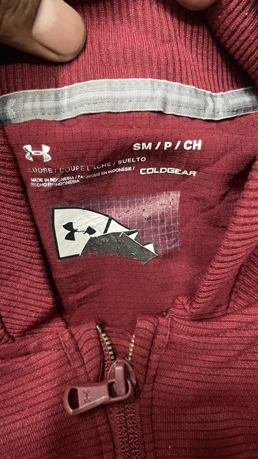 Under Armour Red Track Jacket alternate view