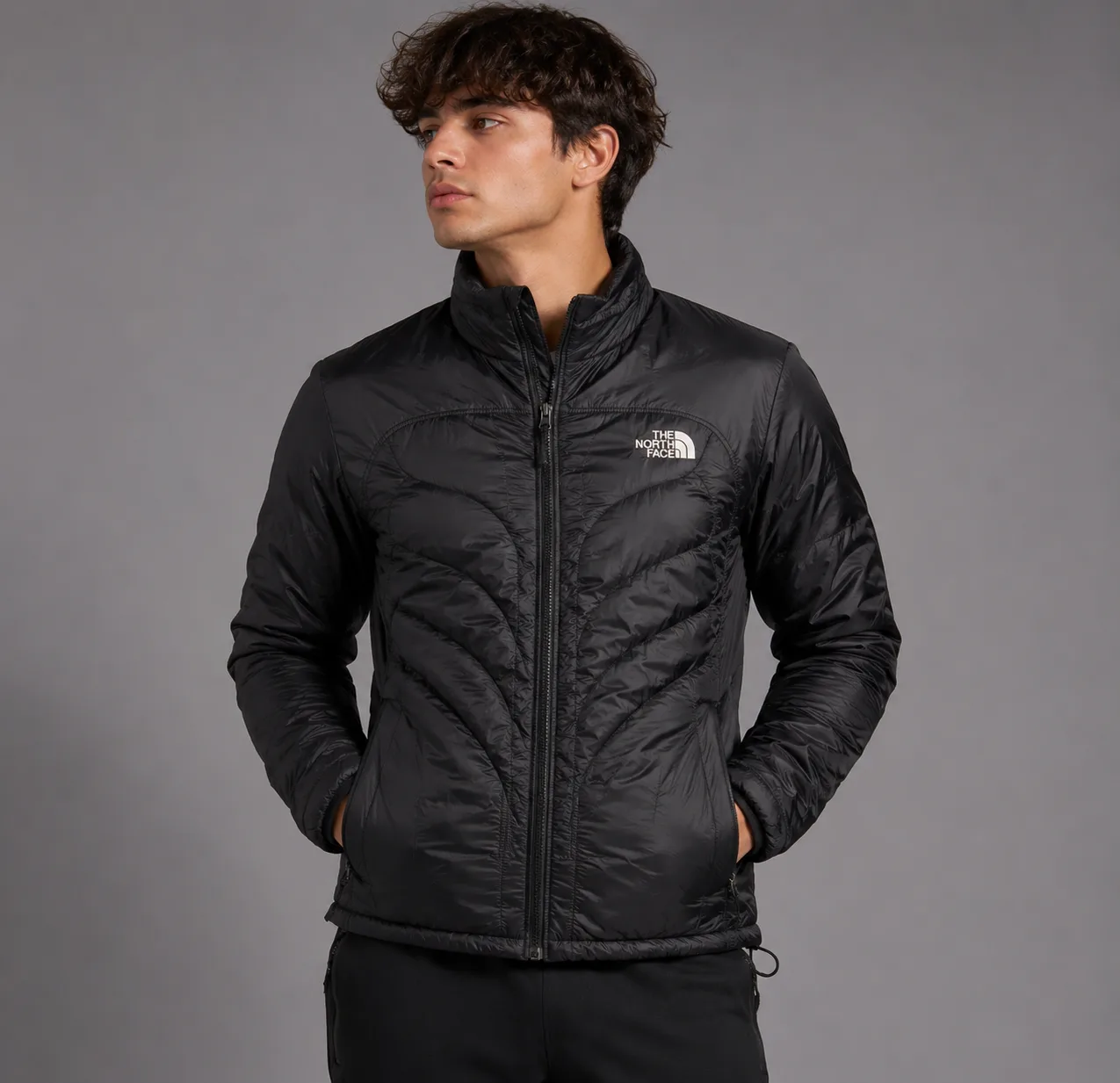 The North Face Puffer Jacket front view