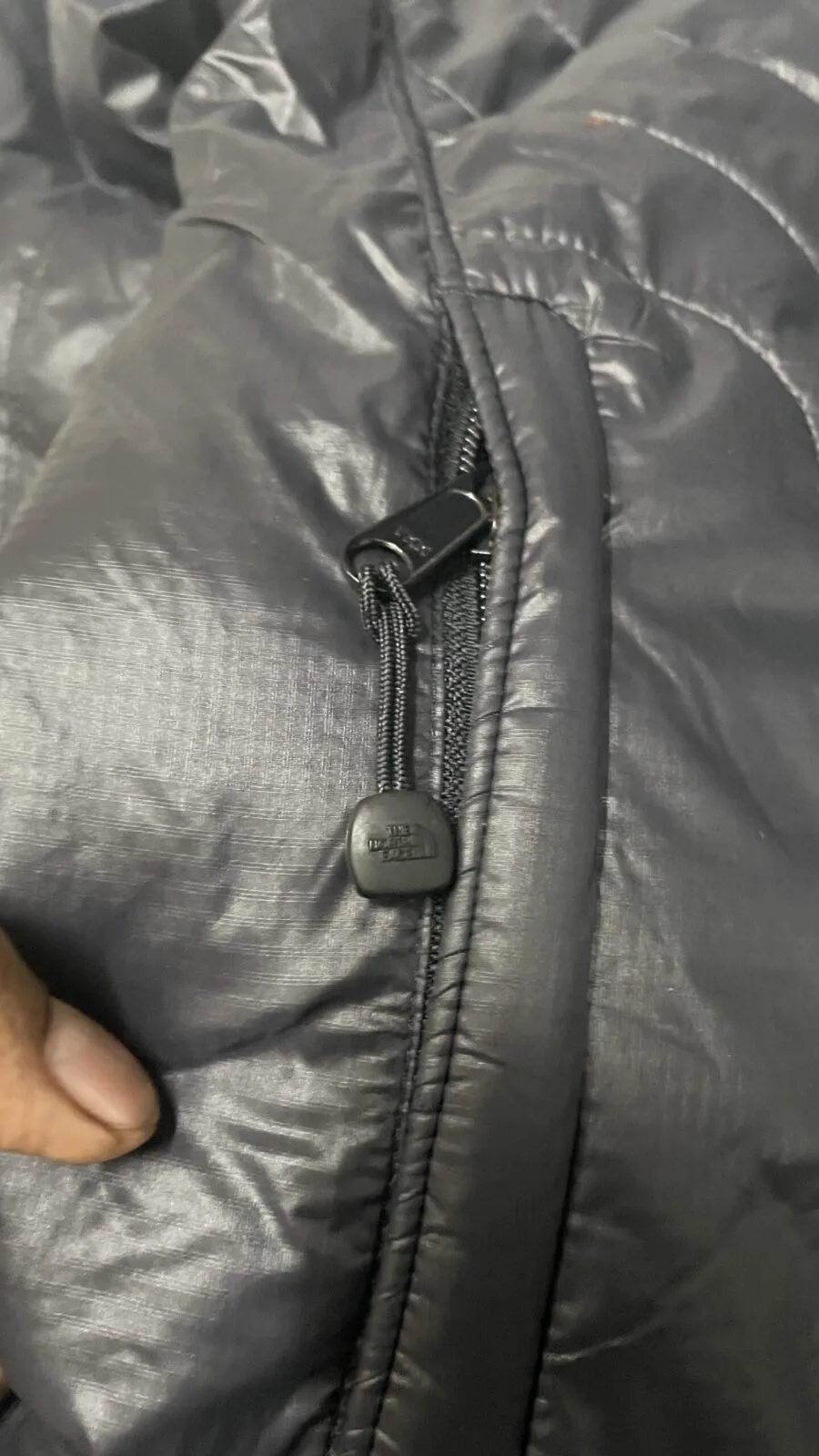 The North Face Puffer Jacket back view