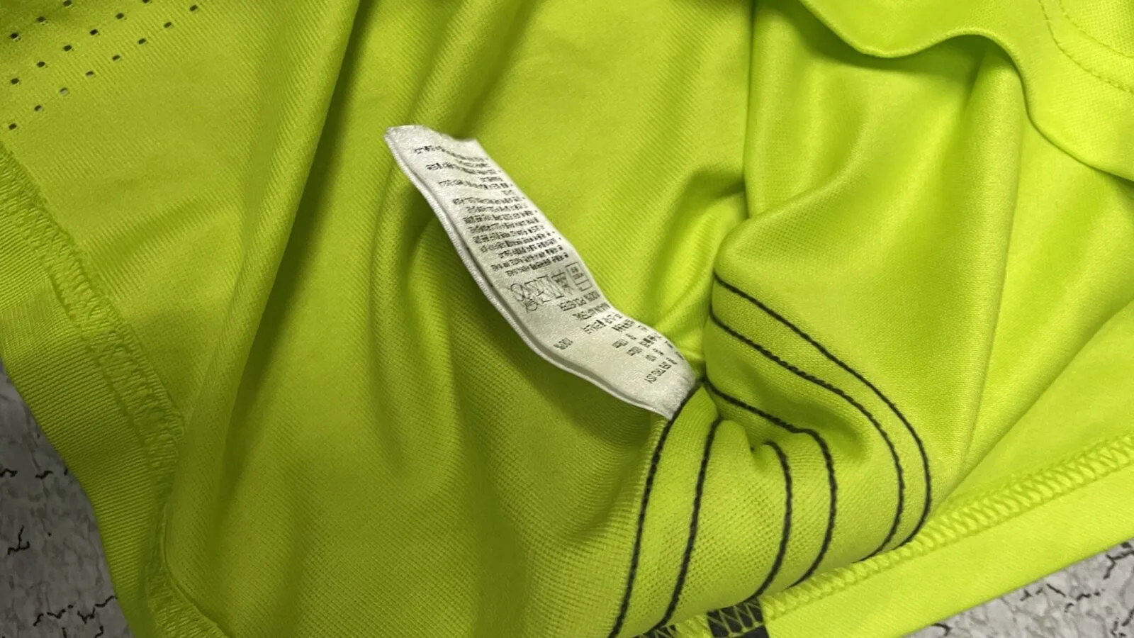 Adidas Green Jersey back view