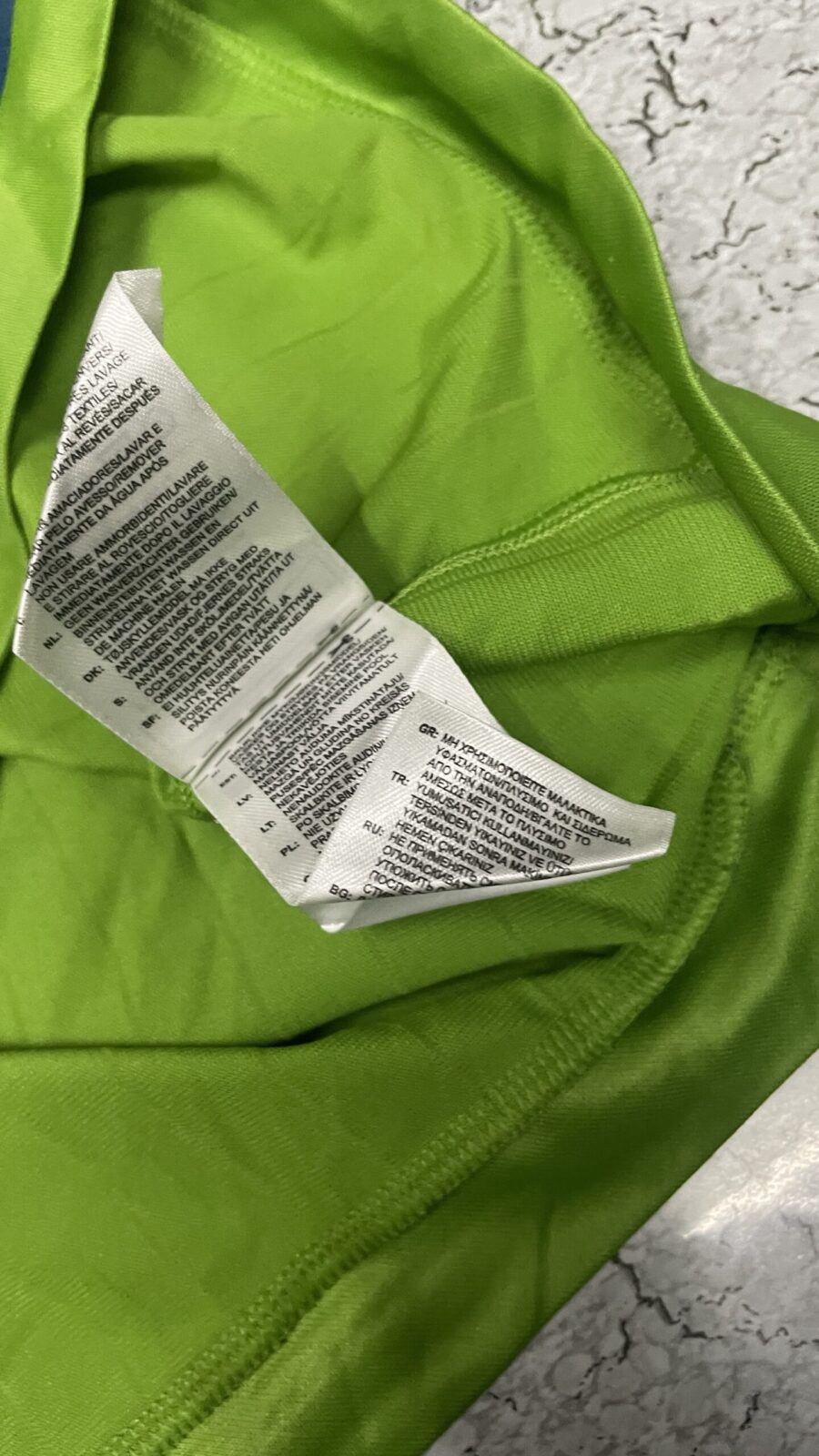 Adidas Green Jersey detail view