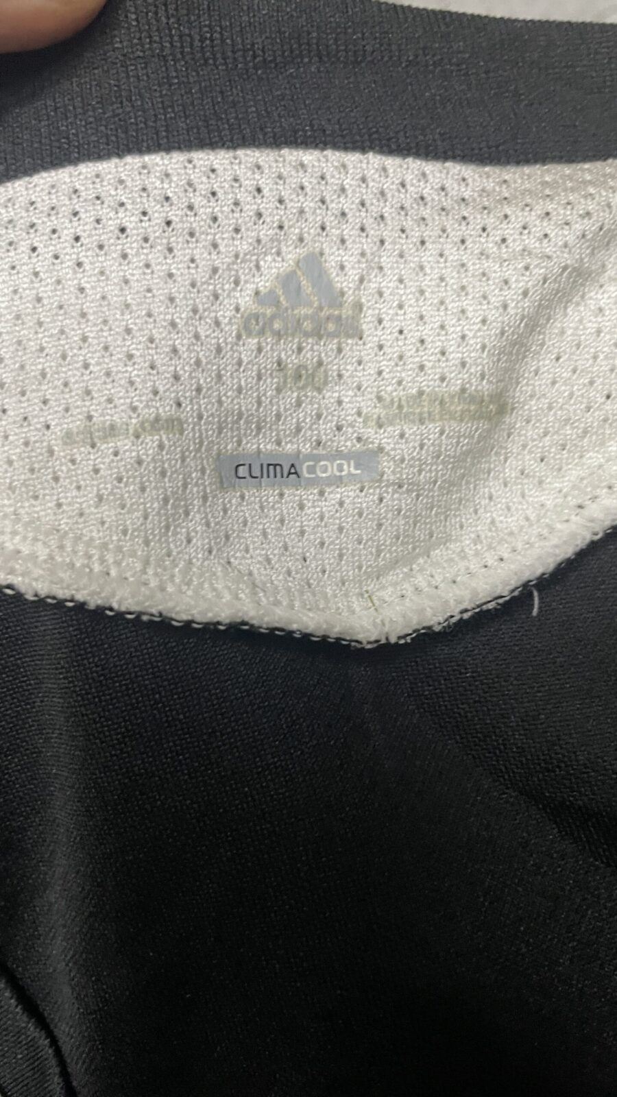 Adidas Black Jersey back view