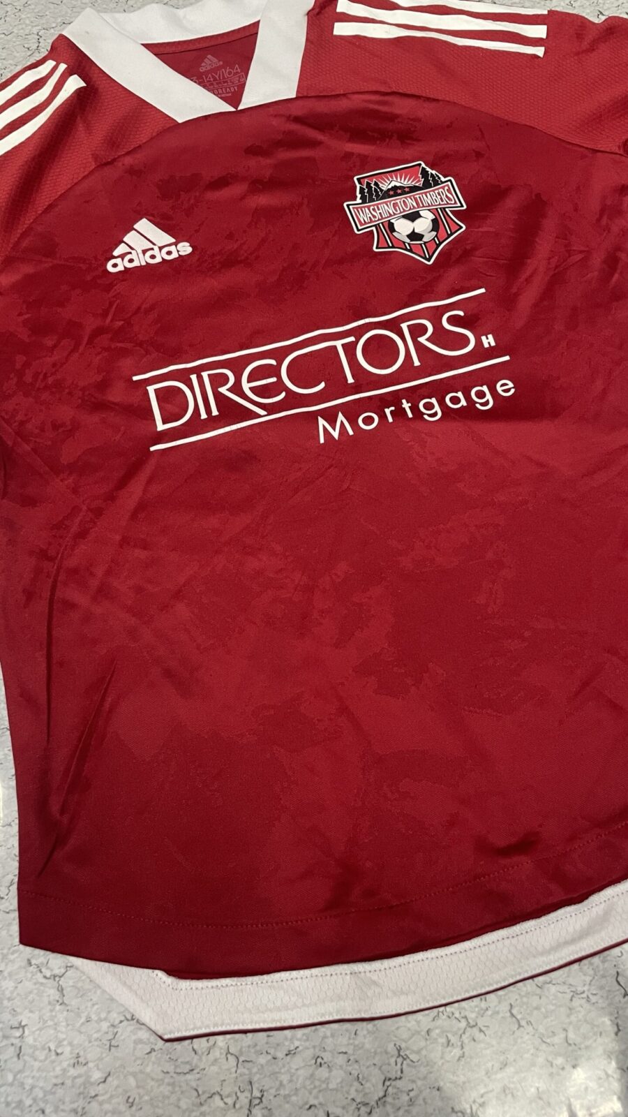 Adidas Red Jersey alternate view