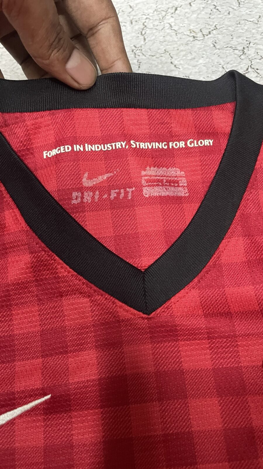 Nike Red Jersey alternate view