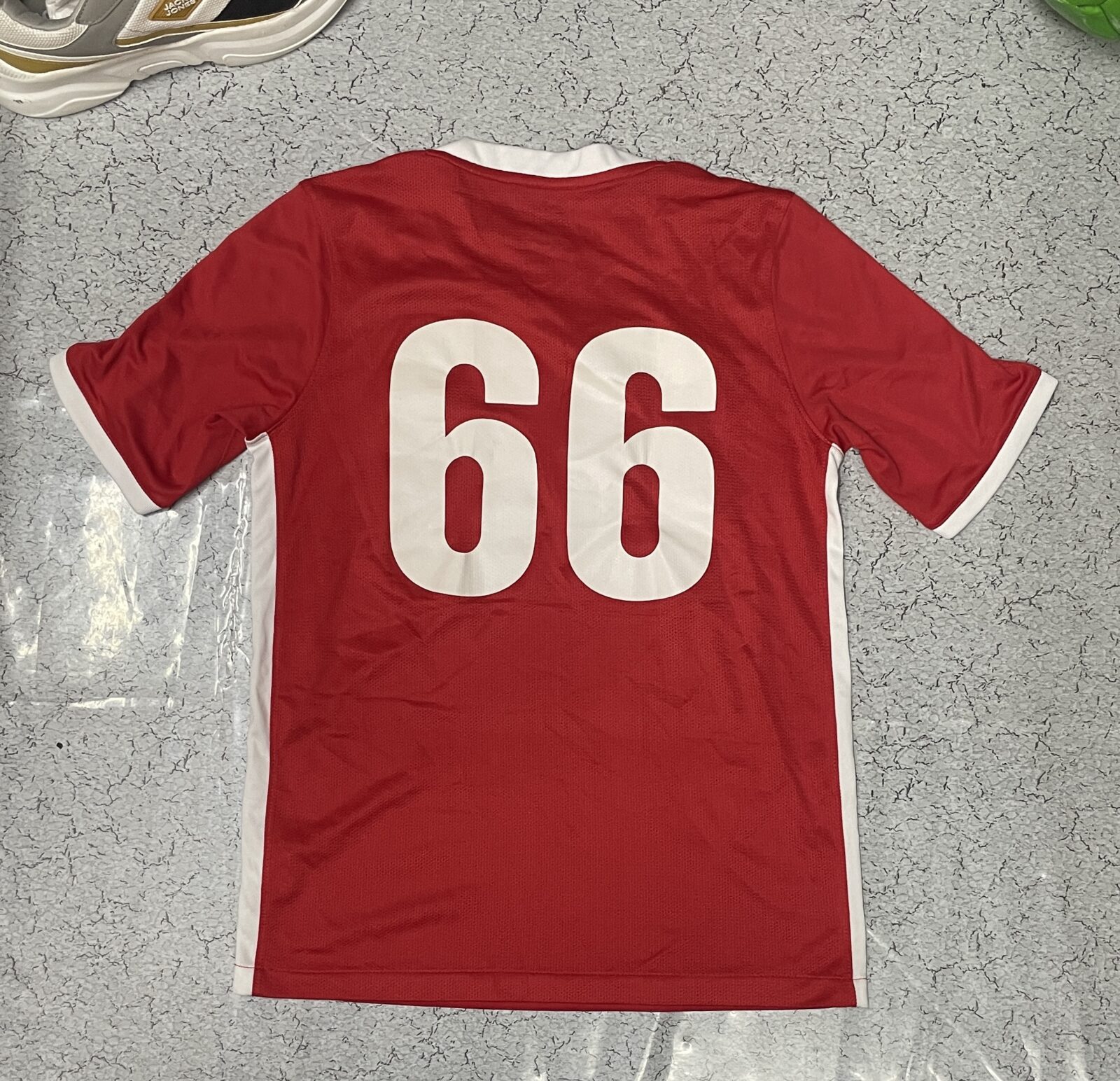 Nike Red Jersey back view