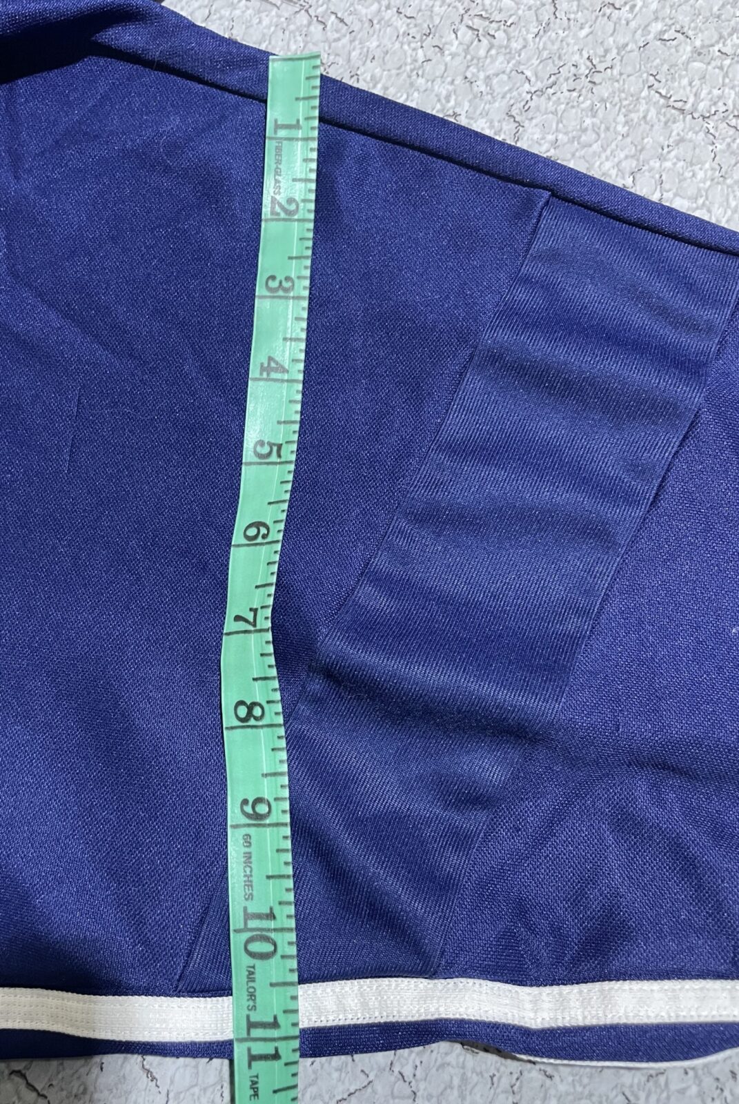 Adidas Blue Track Pants back view
