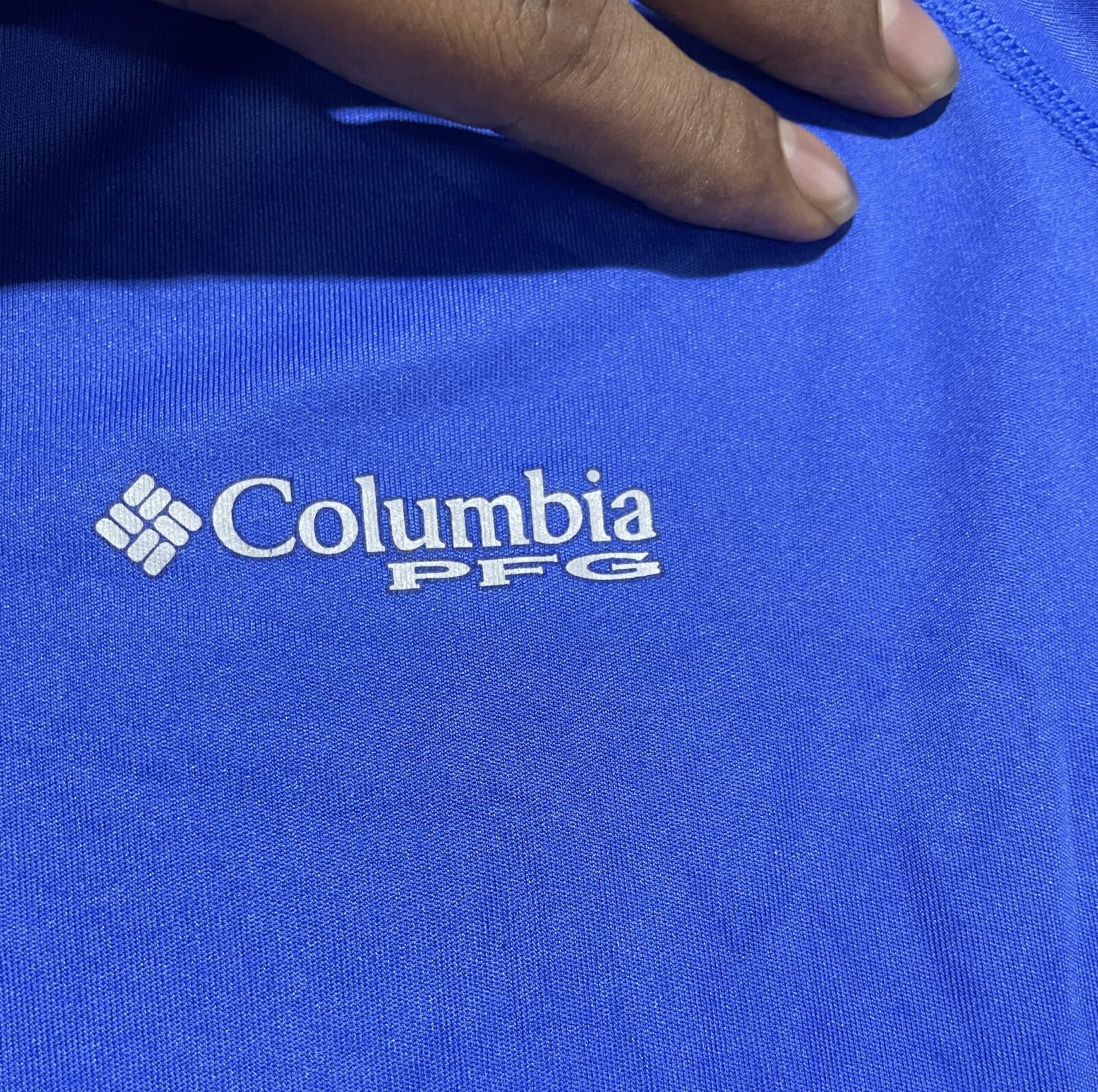 Columbia PFG Blue Hoodie alternate view