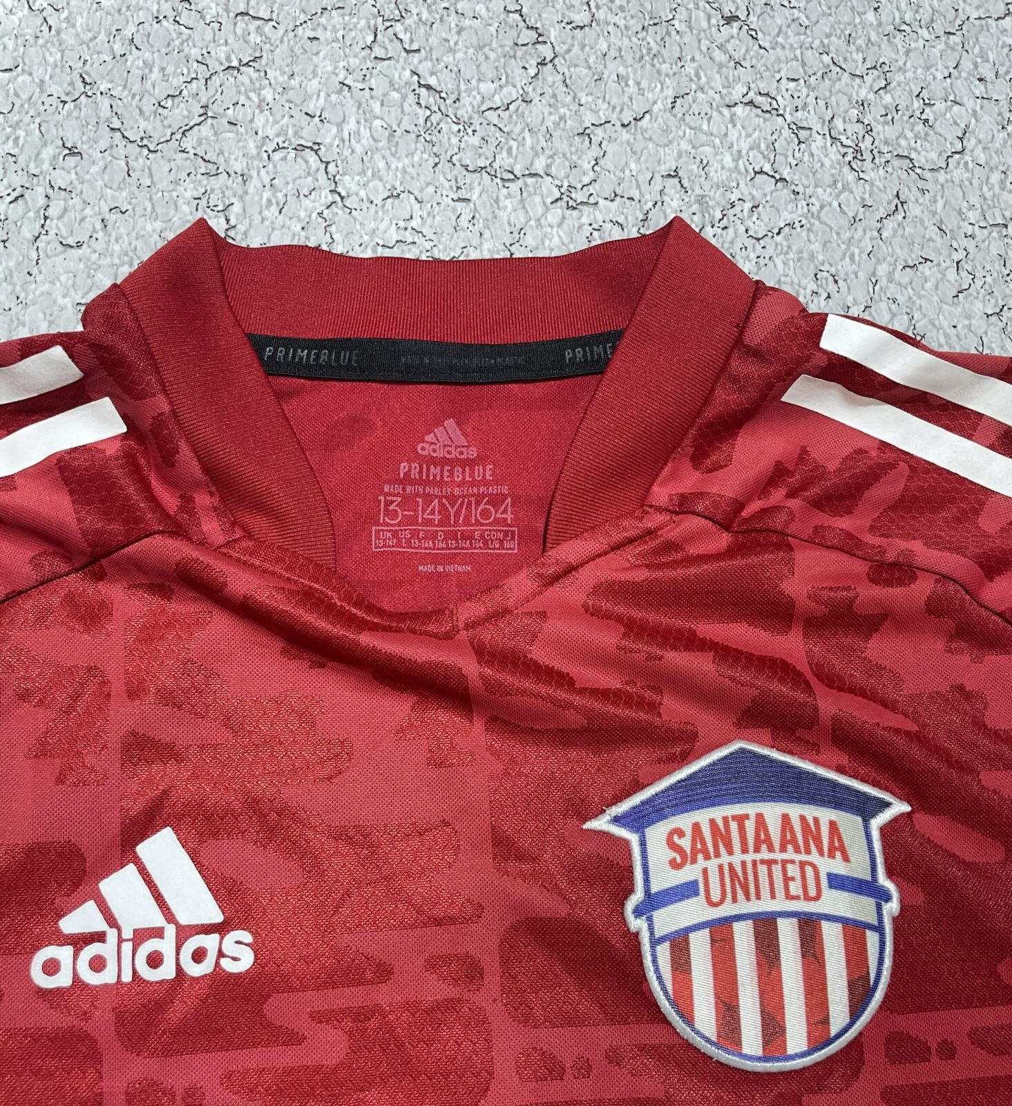 Adidas Red Jersey alternate view
