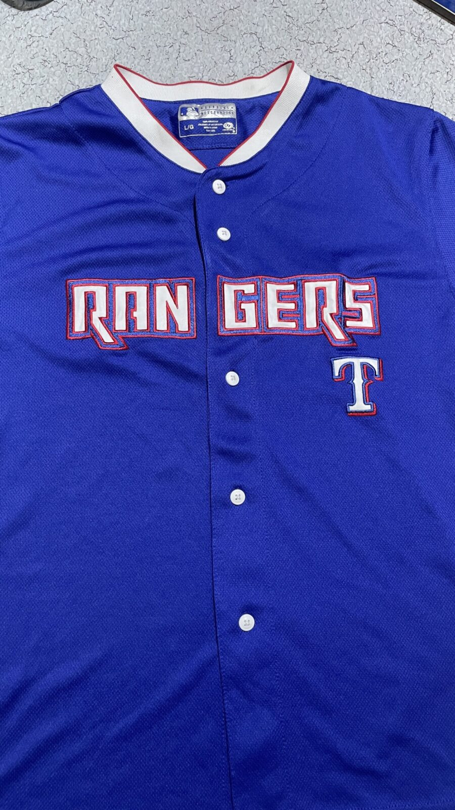 Blue Jersey detail view