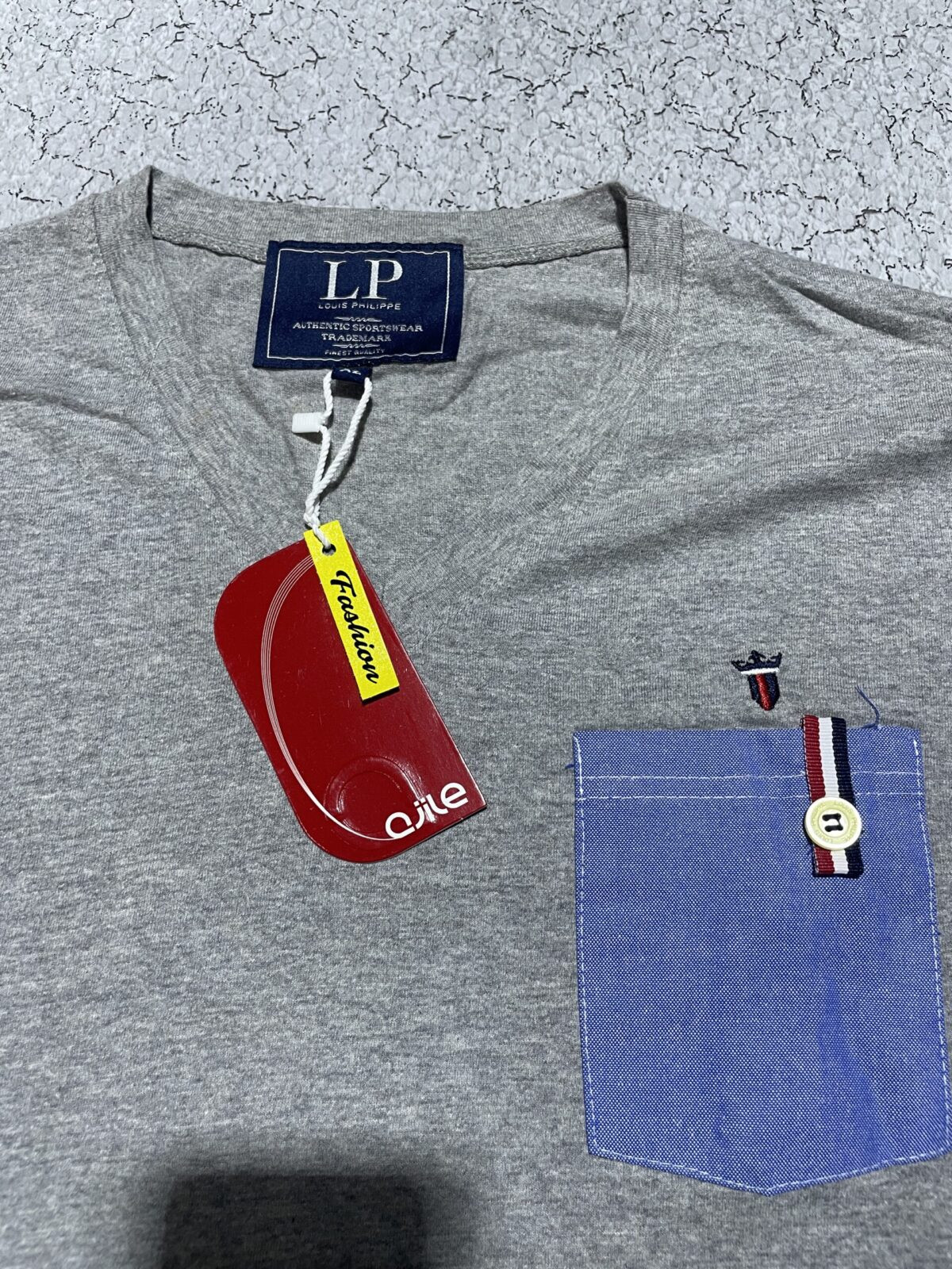 Grey T-Shirt detail view