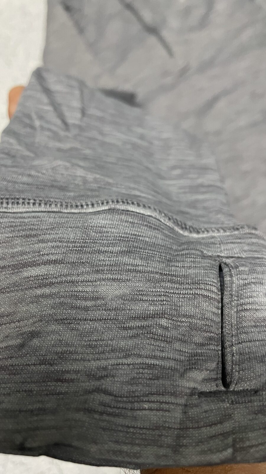 Under Armour Grey simple back view