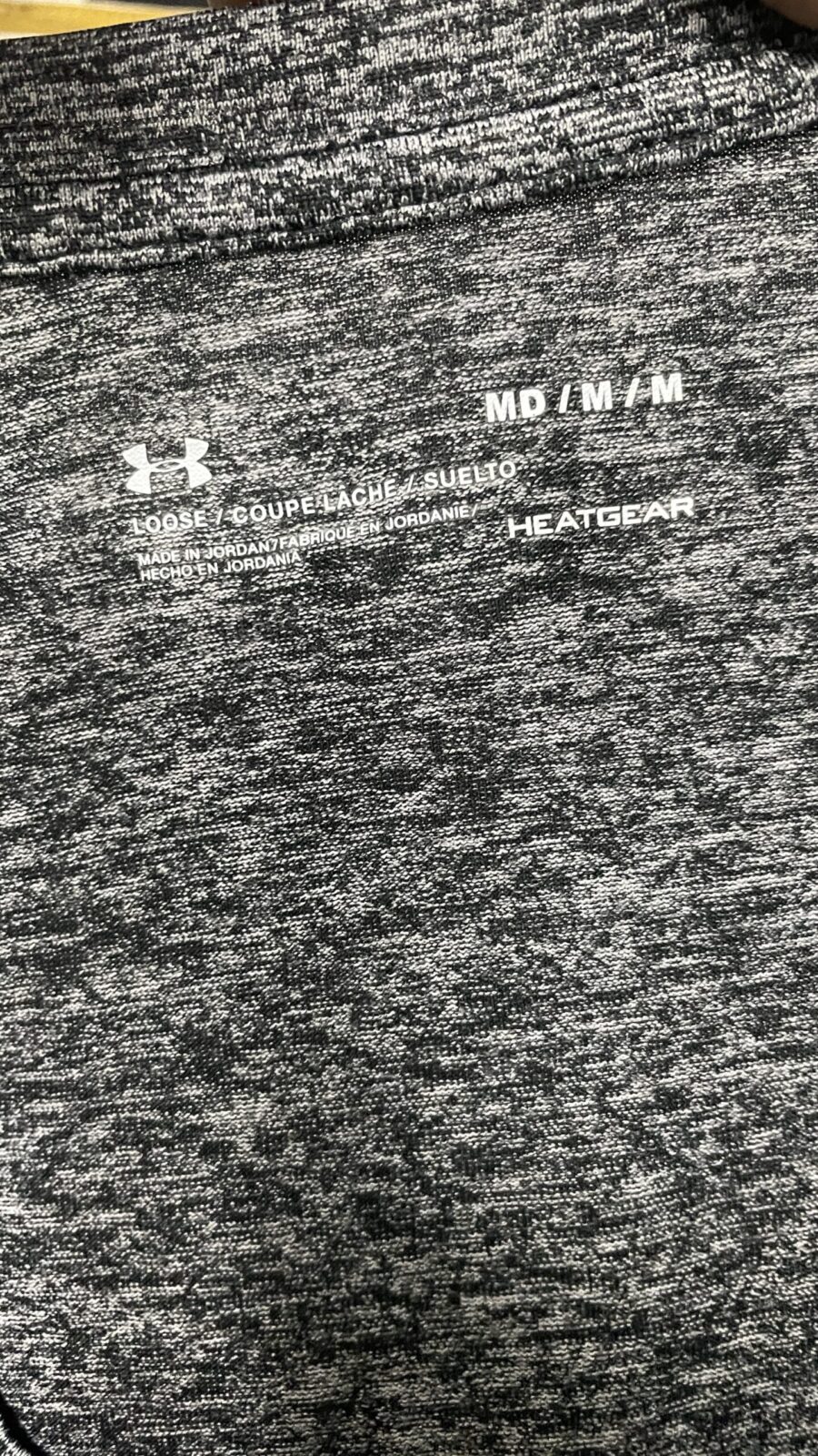Under Armour Grey T-Shirt detail view