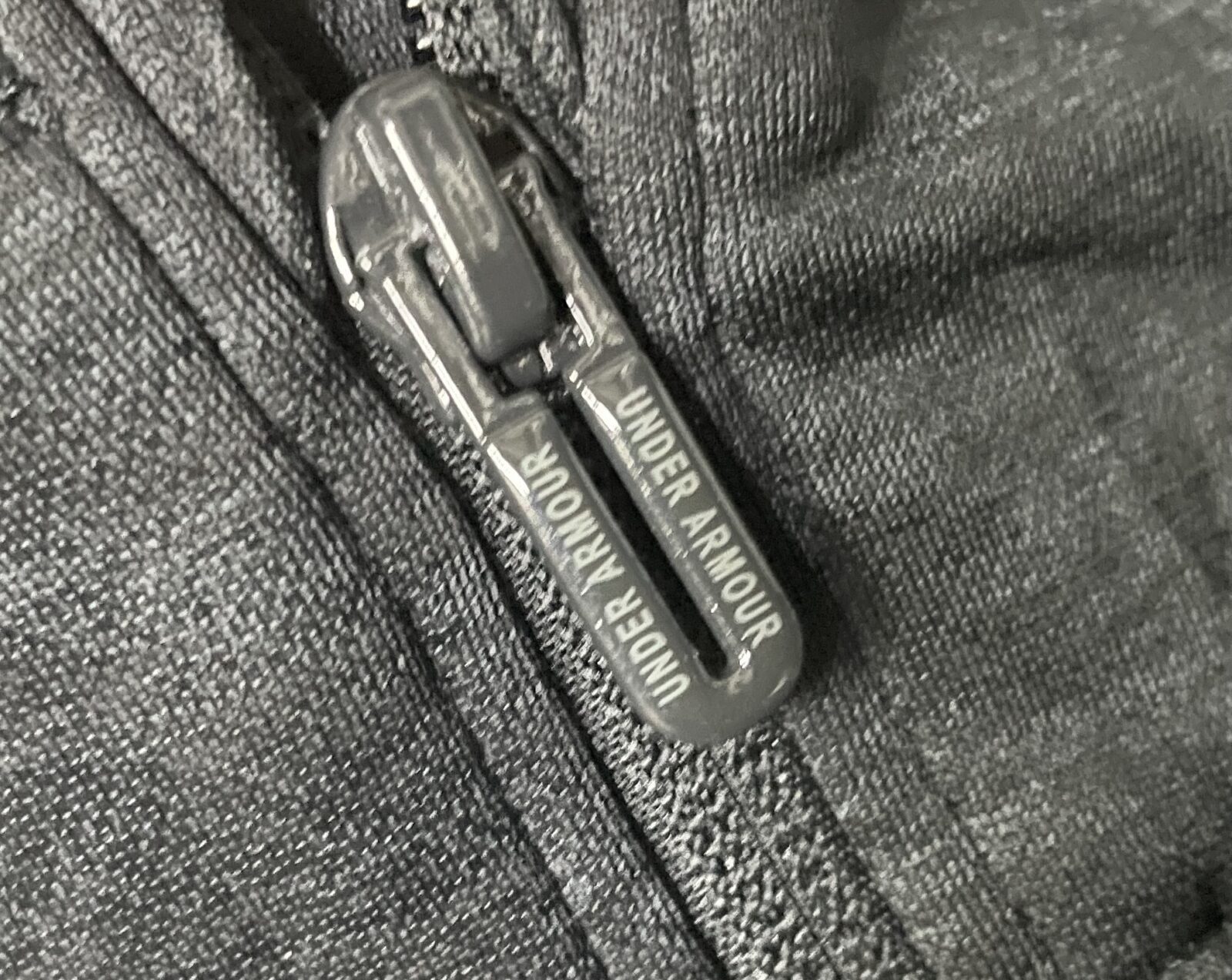 Under Armour Black Track Jacket back view