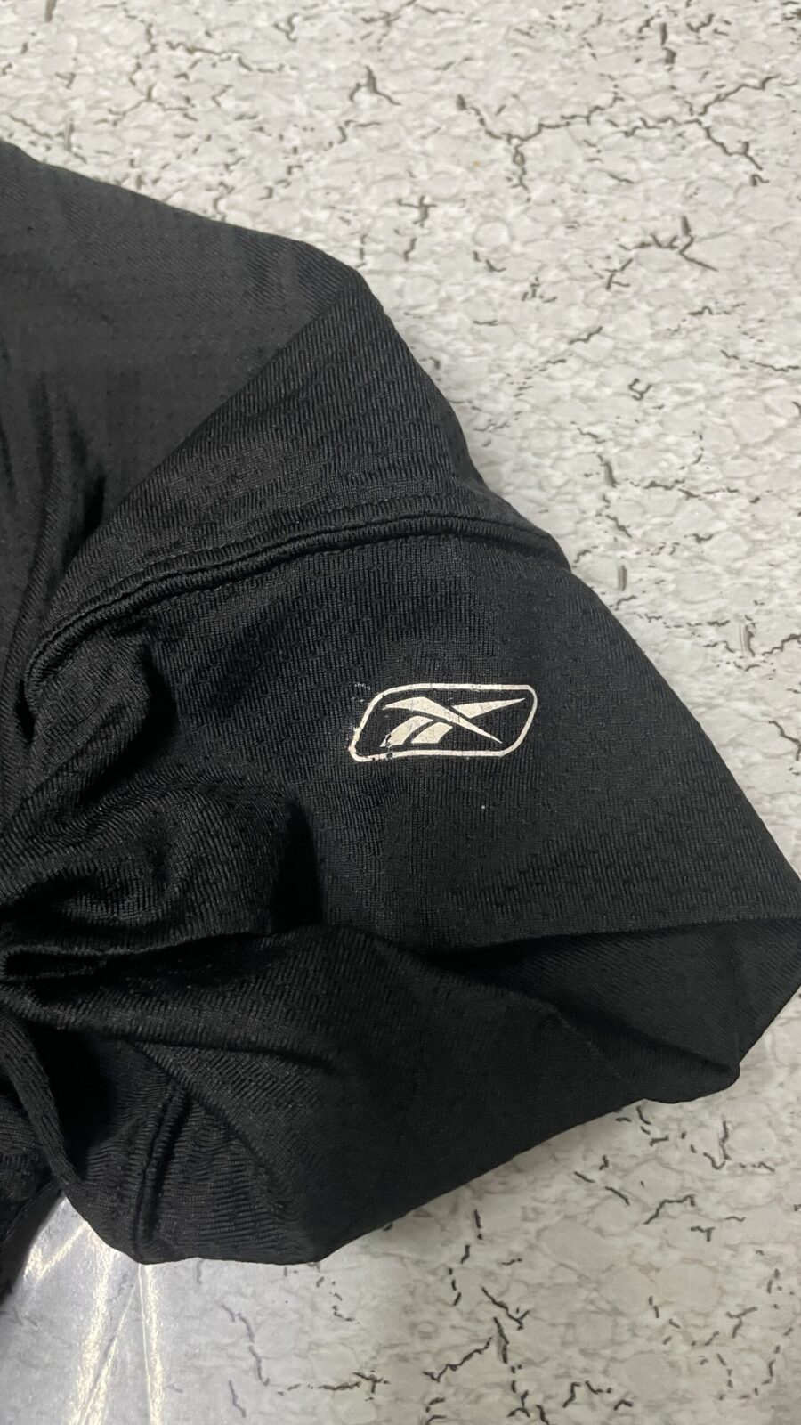 Reebok Black Track Jacket back view