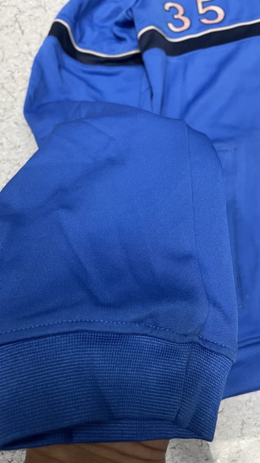 Nike Blue Jacket back view