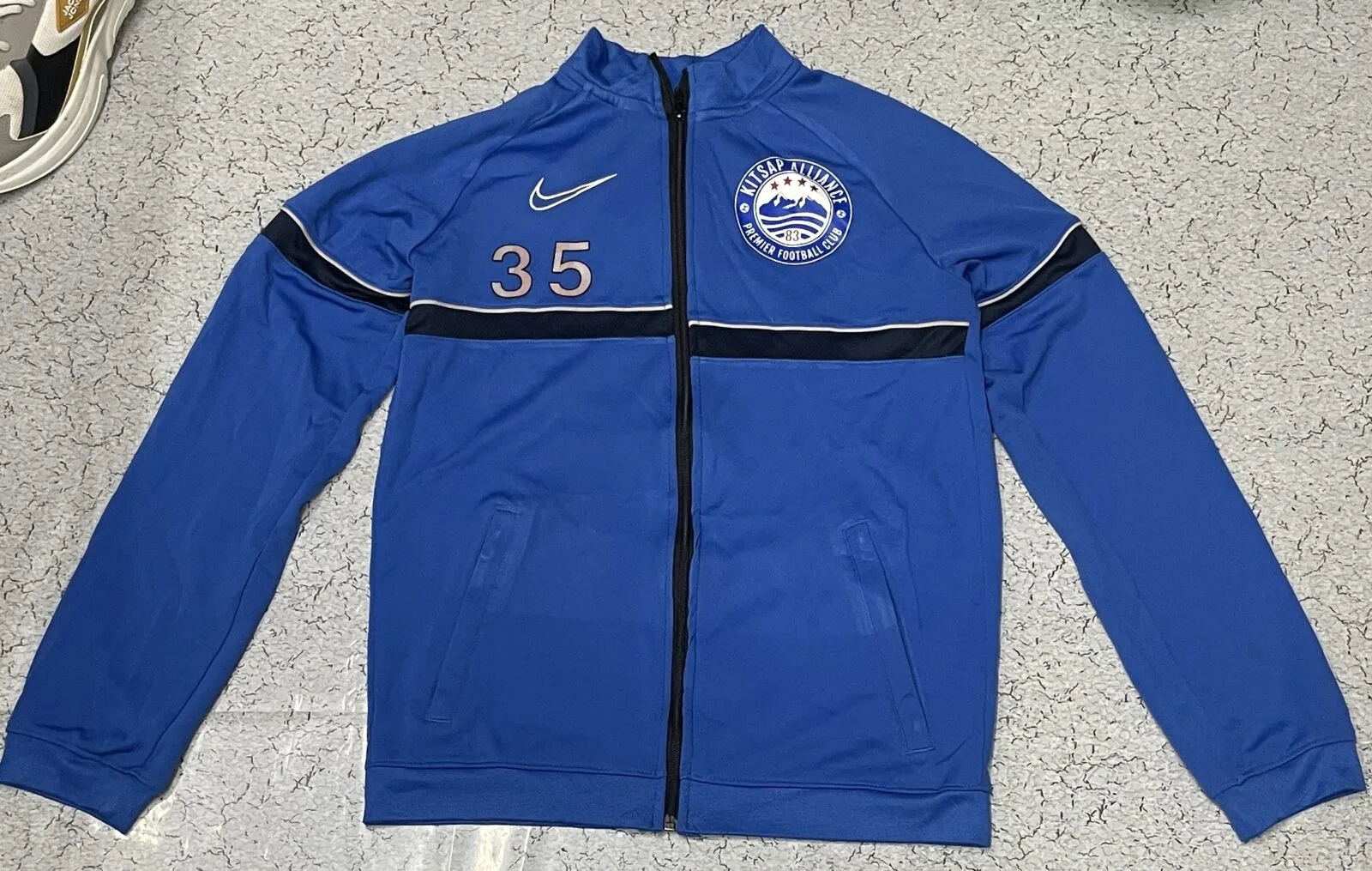 Nike Blue Jacket alternate view
