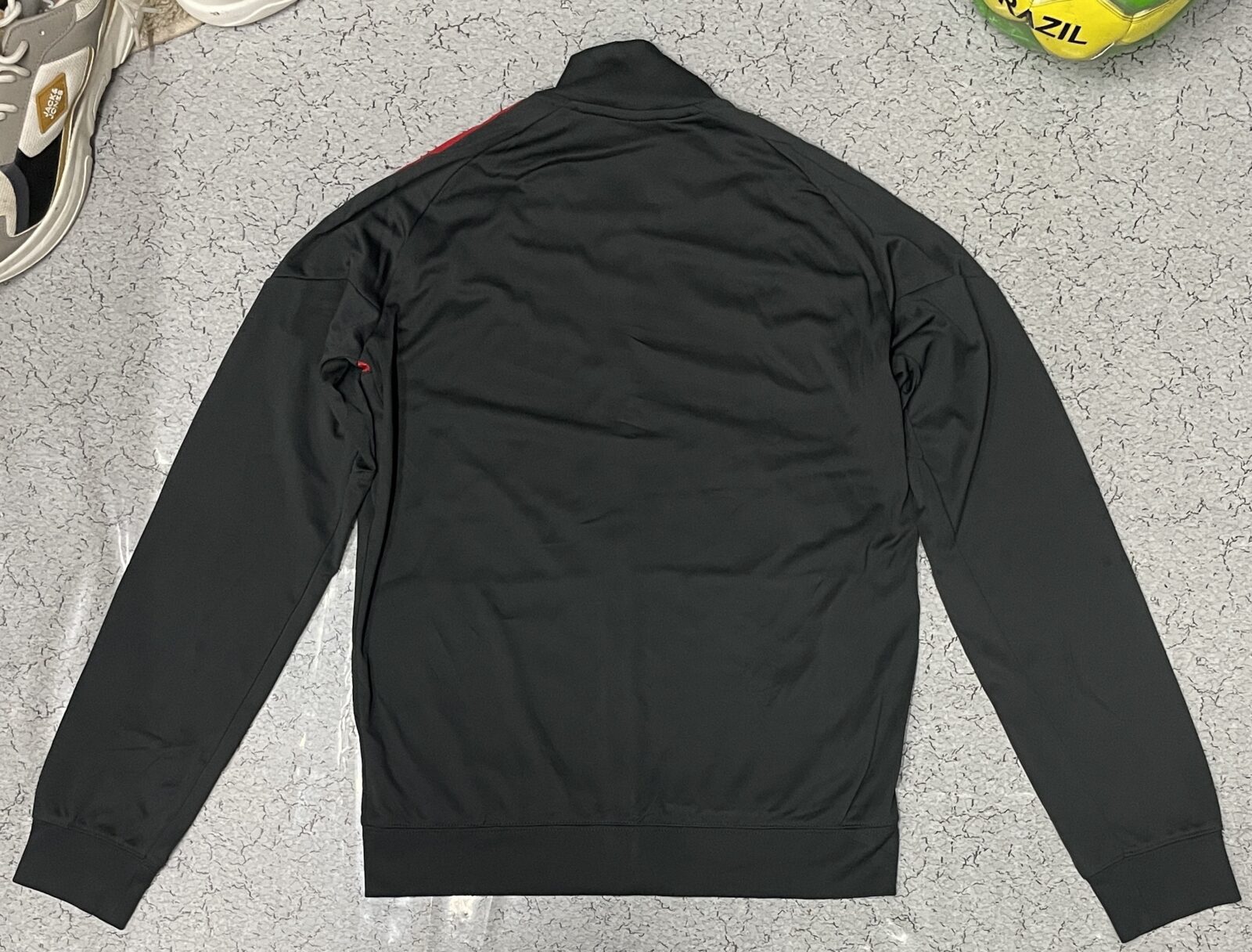 Nike Dri-FIT Black Track Jacket detail view