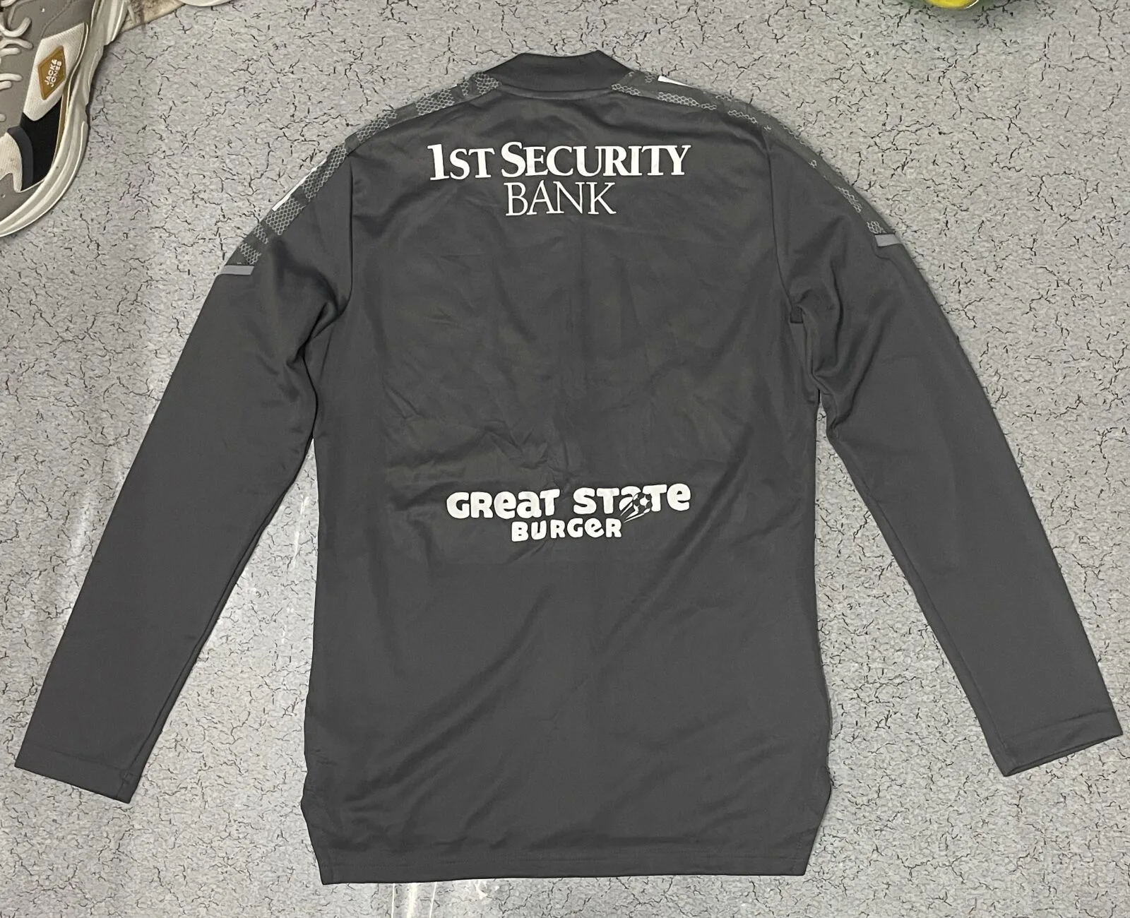 Adidas Grey Jacket alternate view
