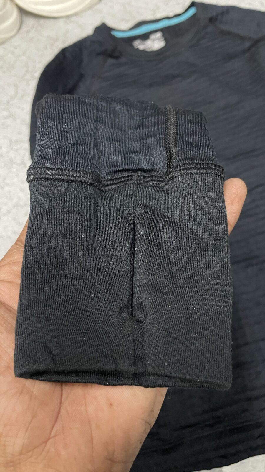 Under Armour Black T-Shirt back view