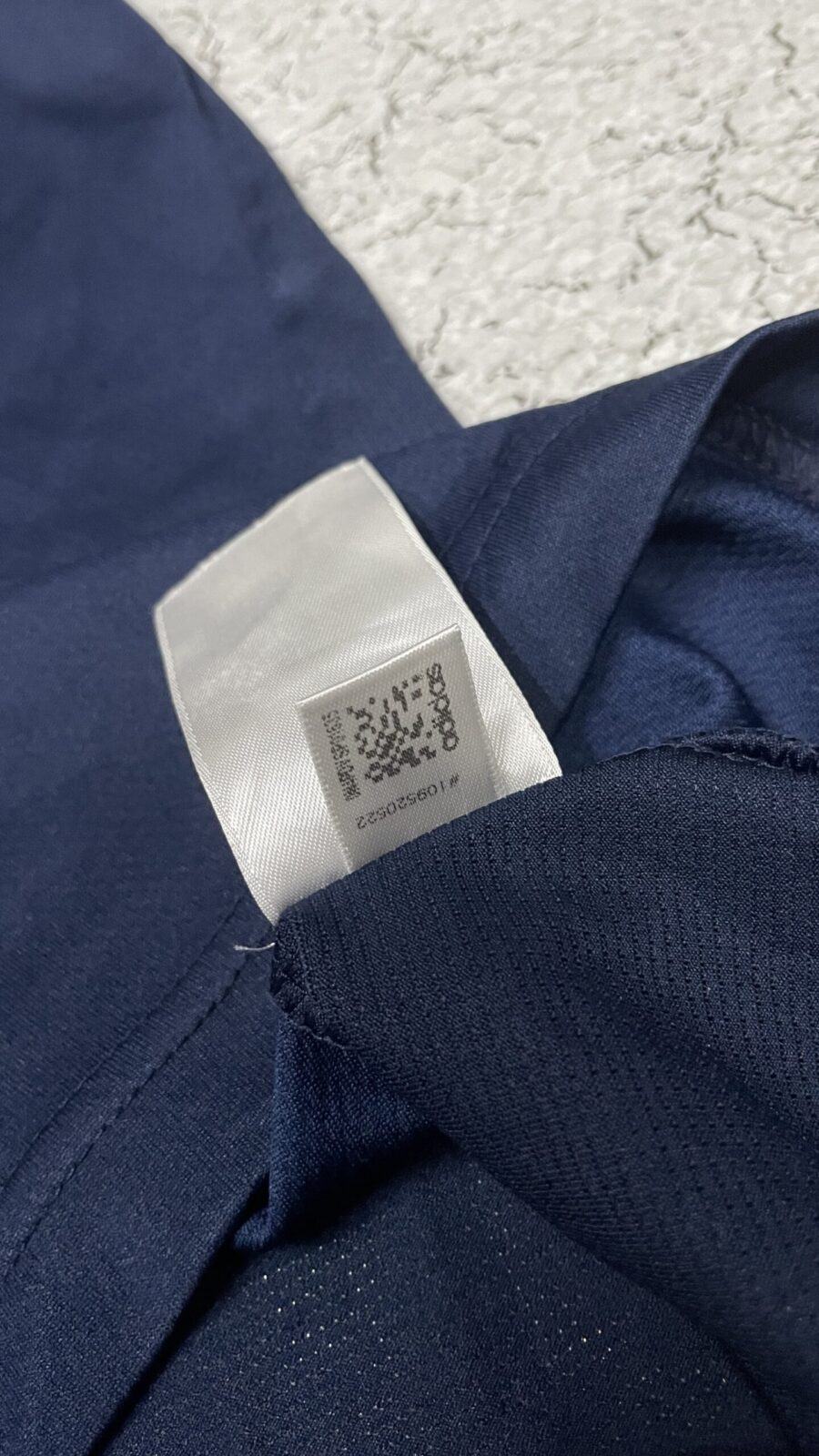 Adidas Blue T-Shirt detail view