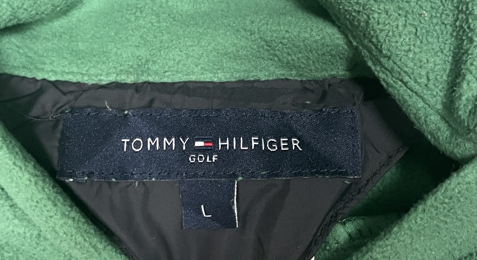 Tommy Hilfiger Black Jacket back view