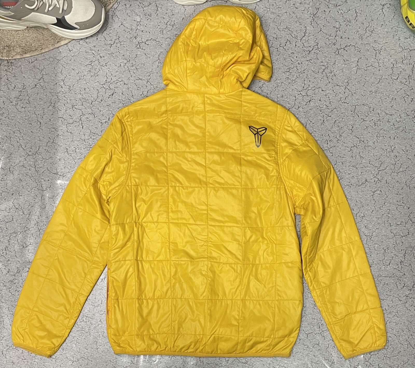 Nike Yellow Jacket back view