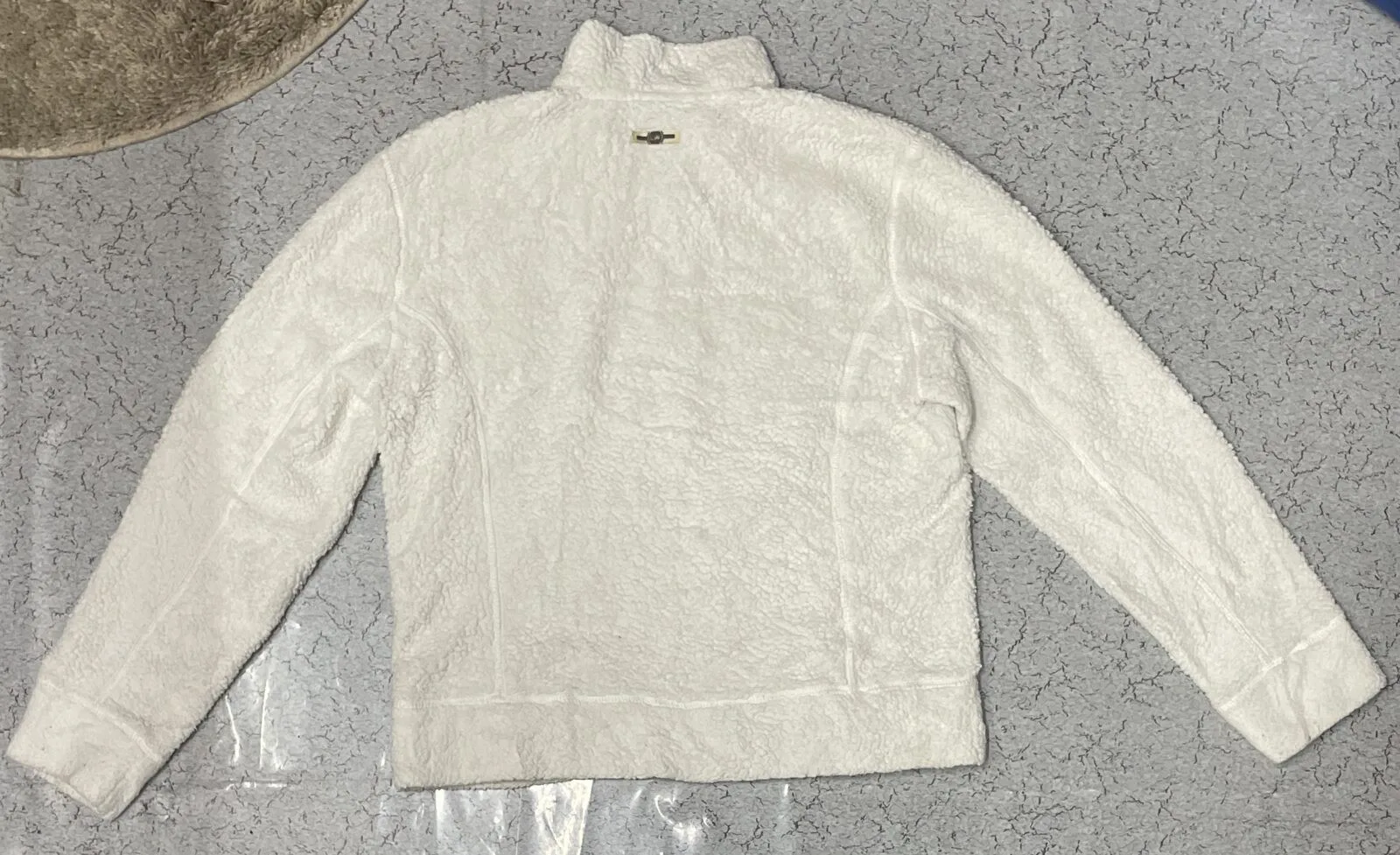 White Fleece Jacket alternate view