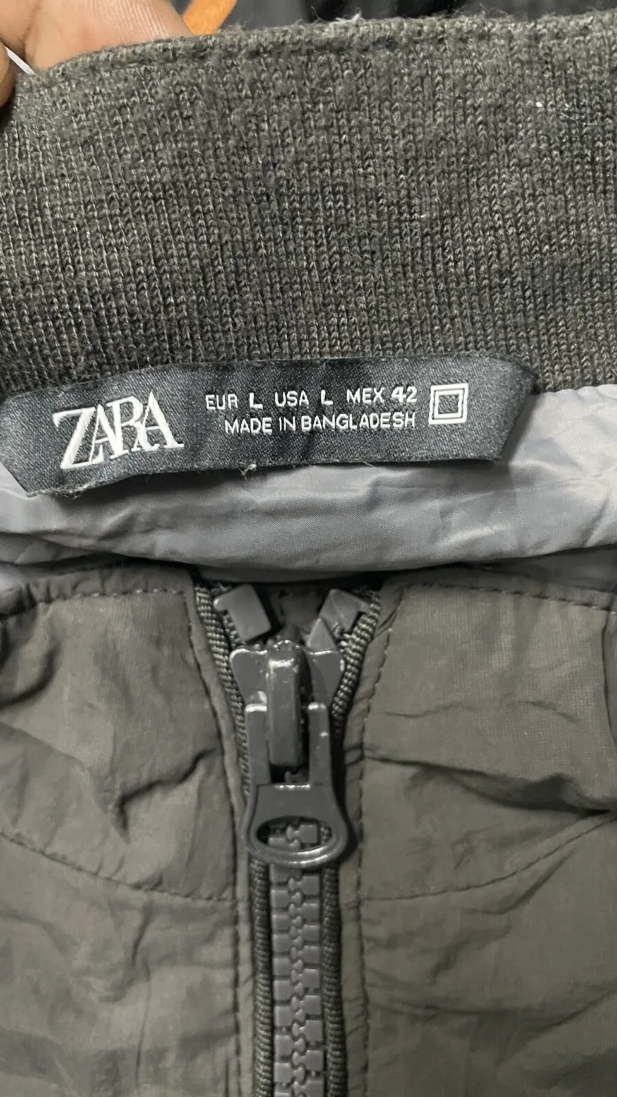 Zara Grey Jacket alternate view