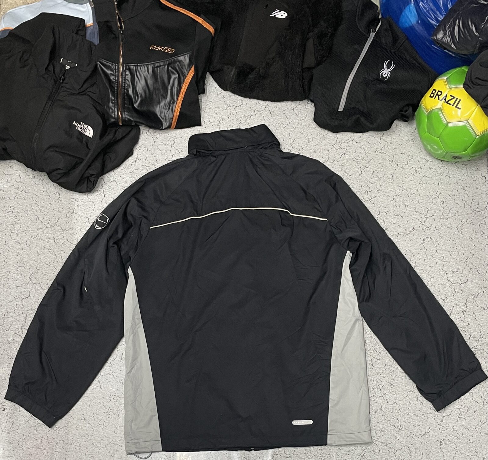 Nike Black Jacket detail view