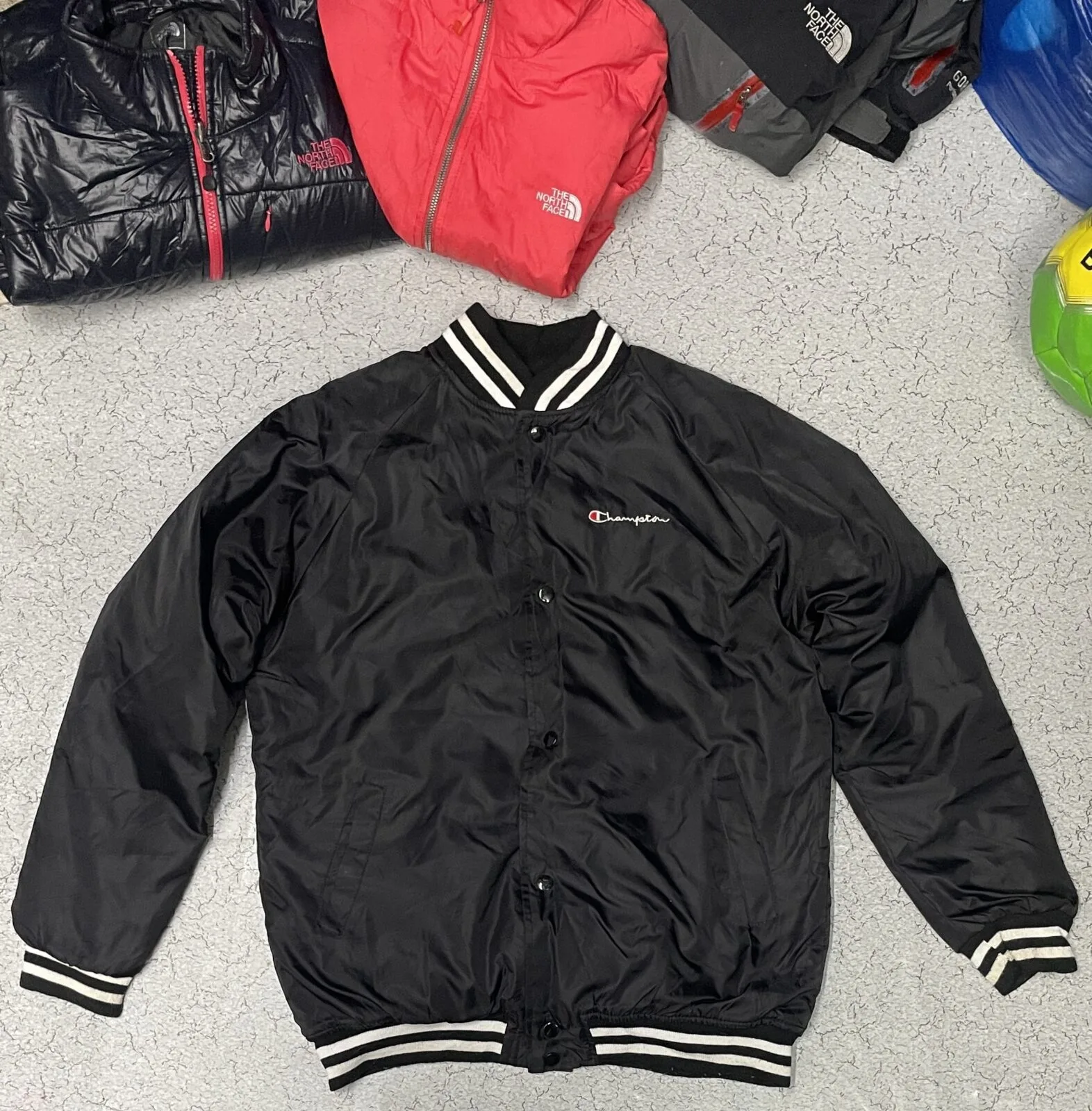 Champion Black Jacket alternate view