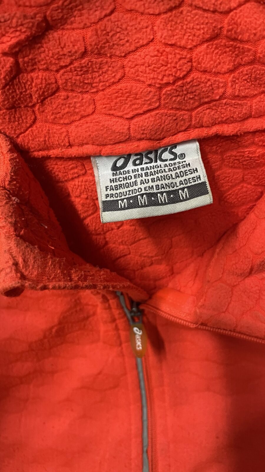 Asics Orange T-Shirt back view