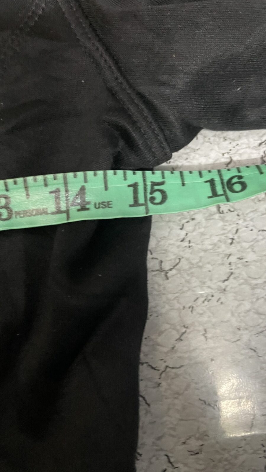 The North Face Black Track Jacket back view