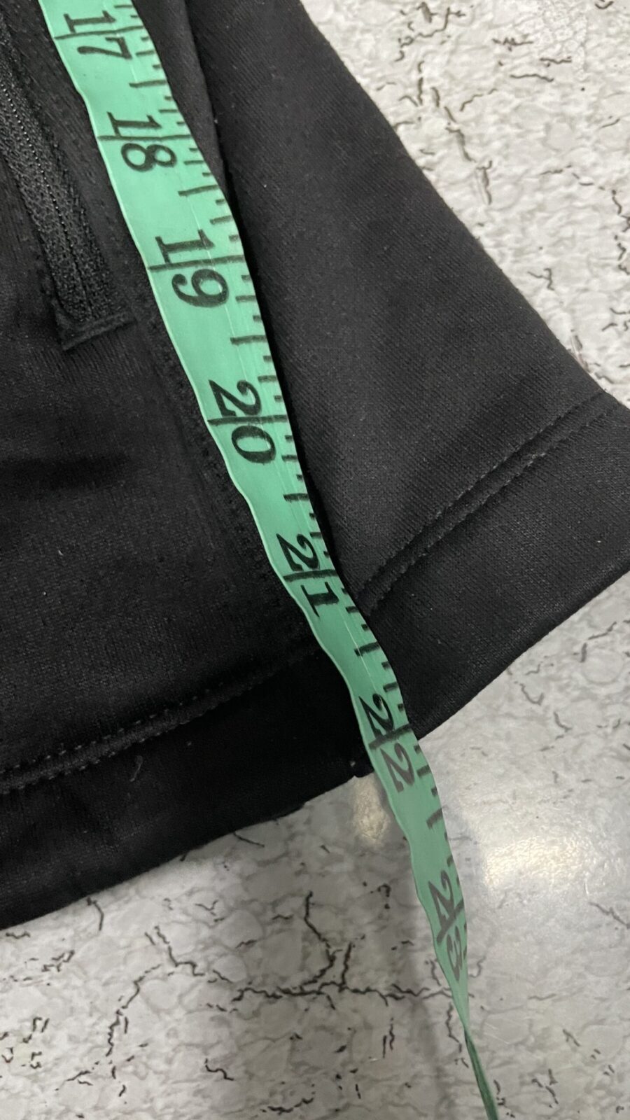The North Face Black Track Jacket detail view