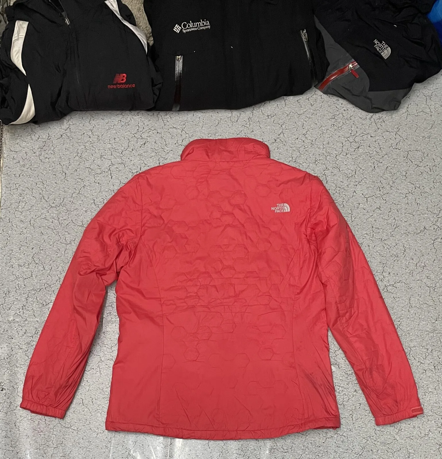 The North Face Red Puffer Jacket alternate view