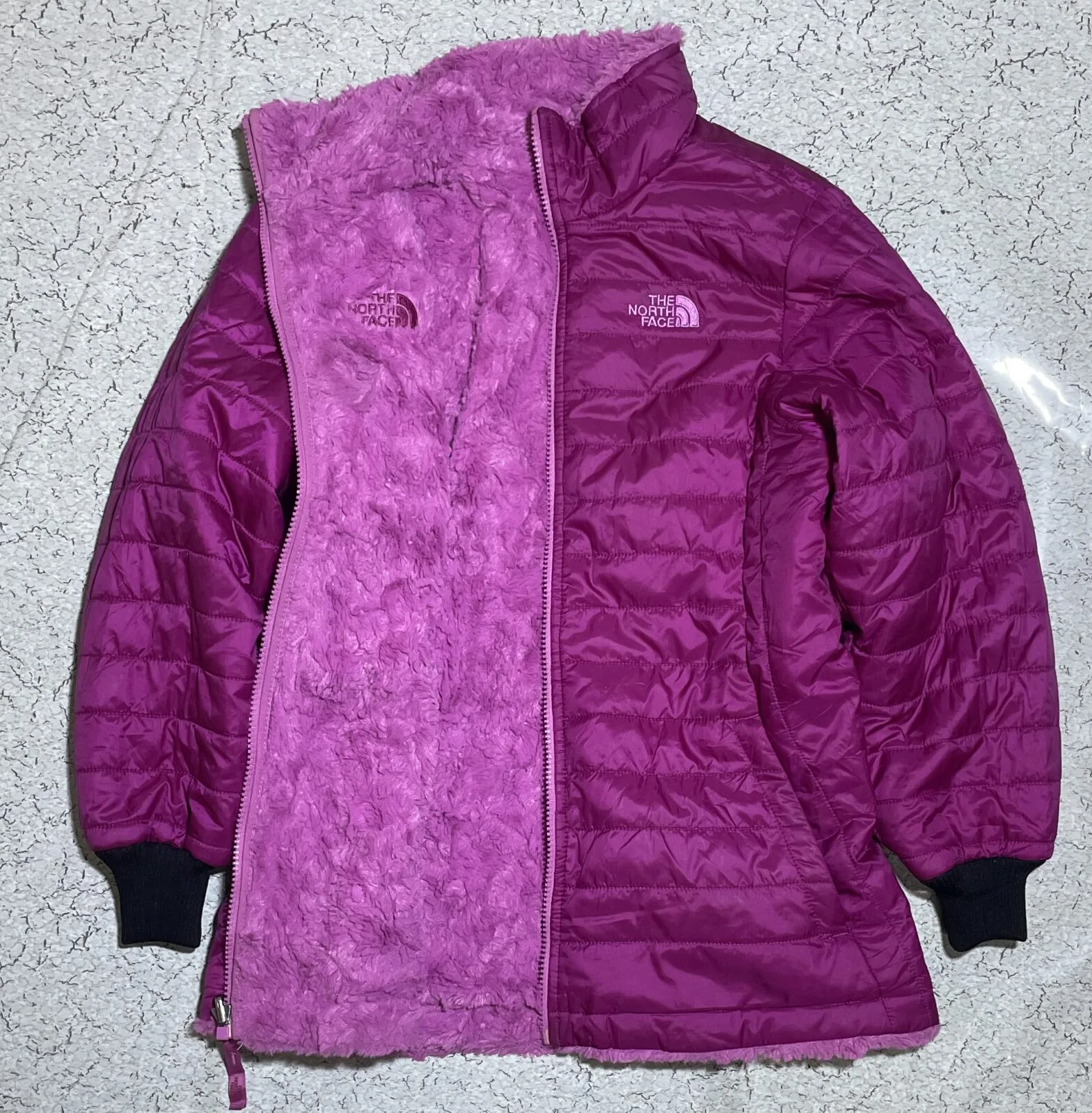 The North Face Pink Jacket detail view