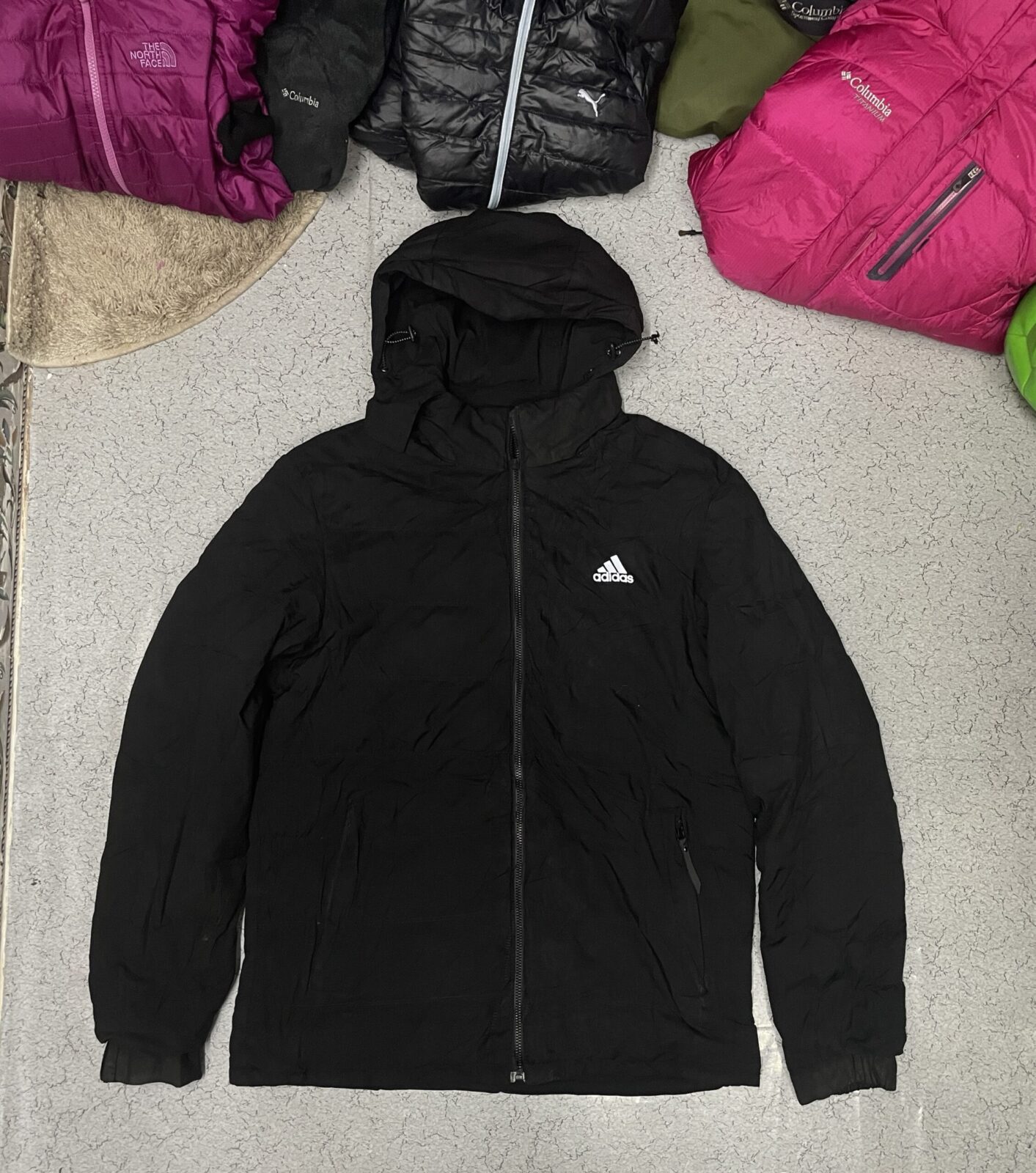 Adidas Jacket back view