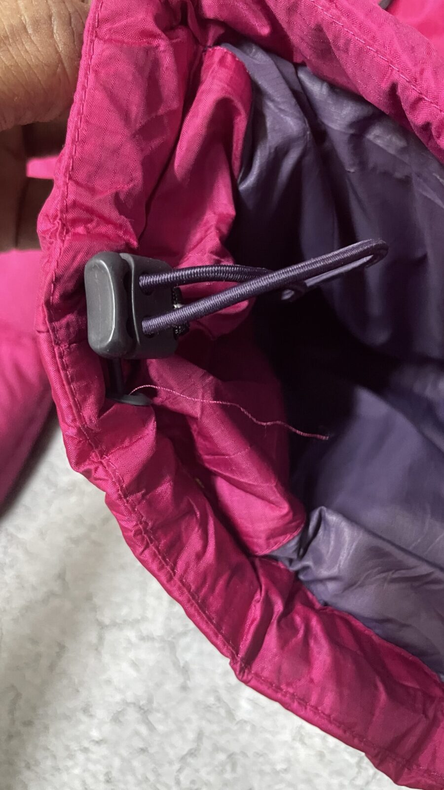 Columbia Puffer Jacket back view