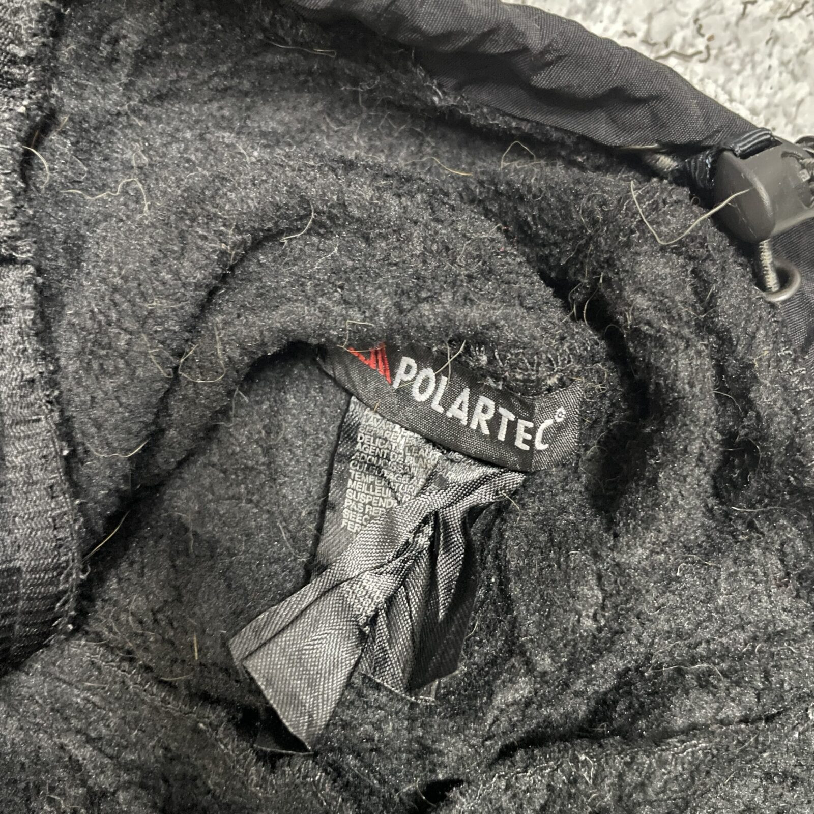 The North Face Black Jacket back view