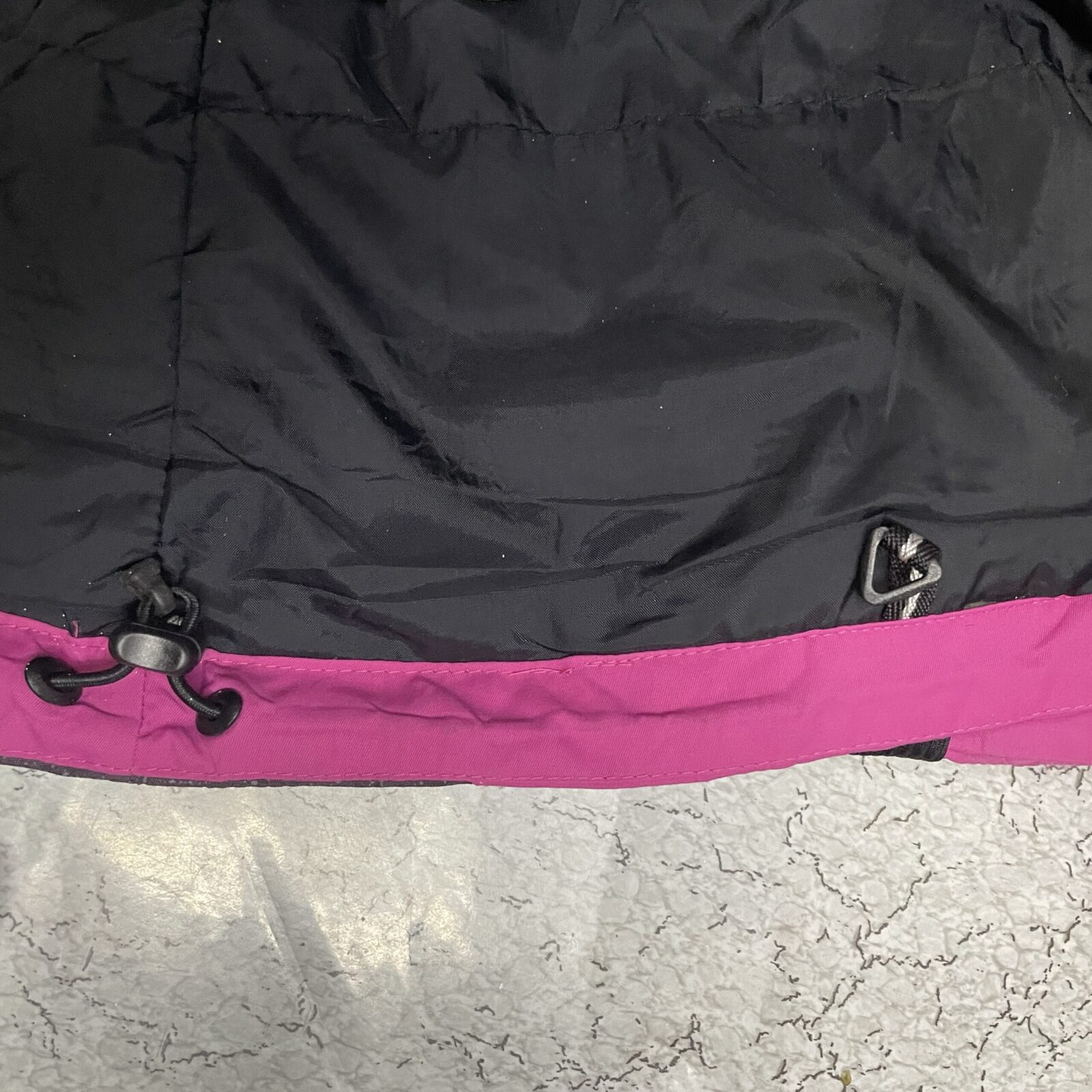 Columbia Pink Jacket detail view