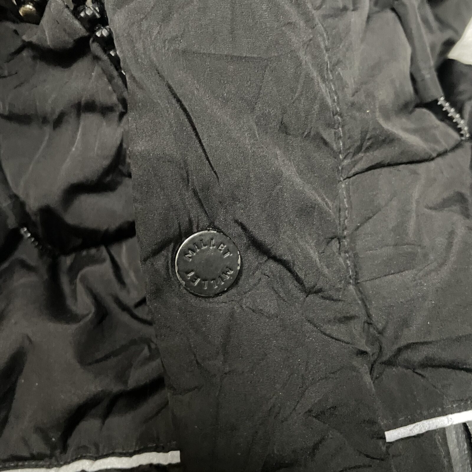Millet Black Jacket detail view