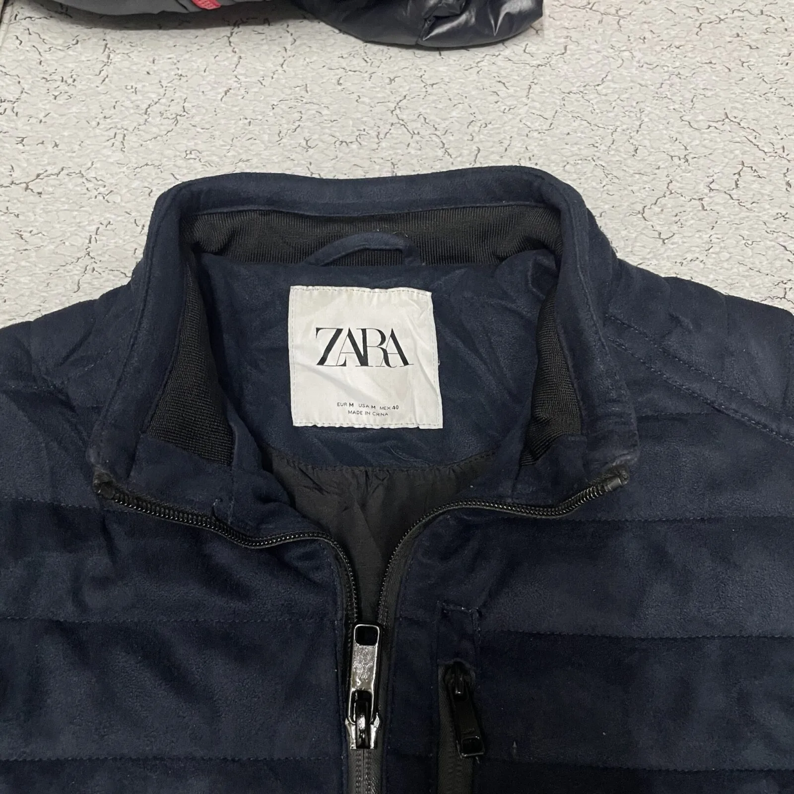 Zara Navy Jacket alternate view