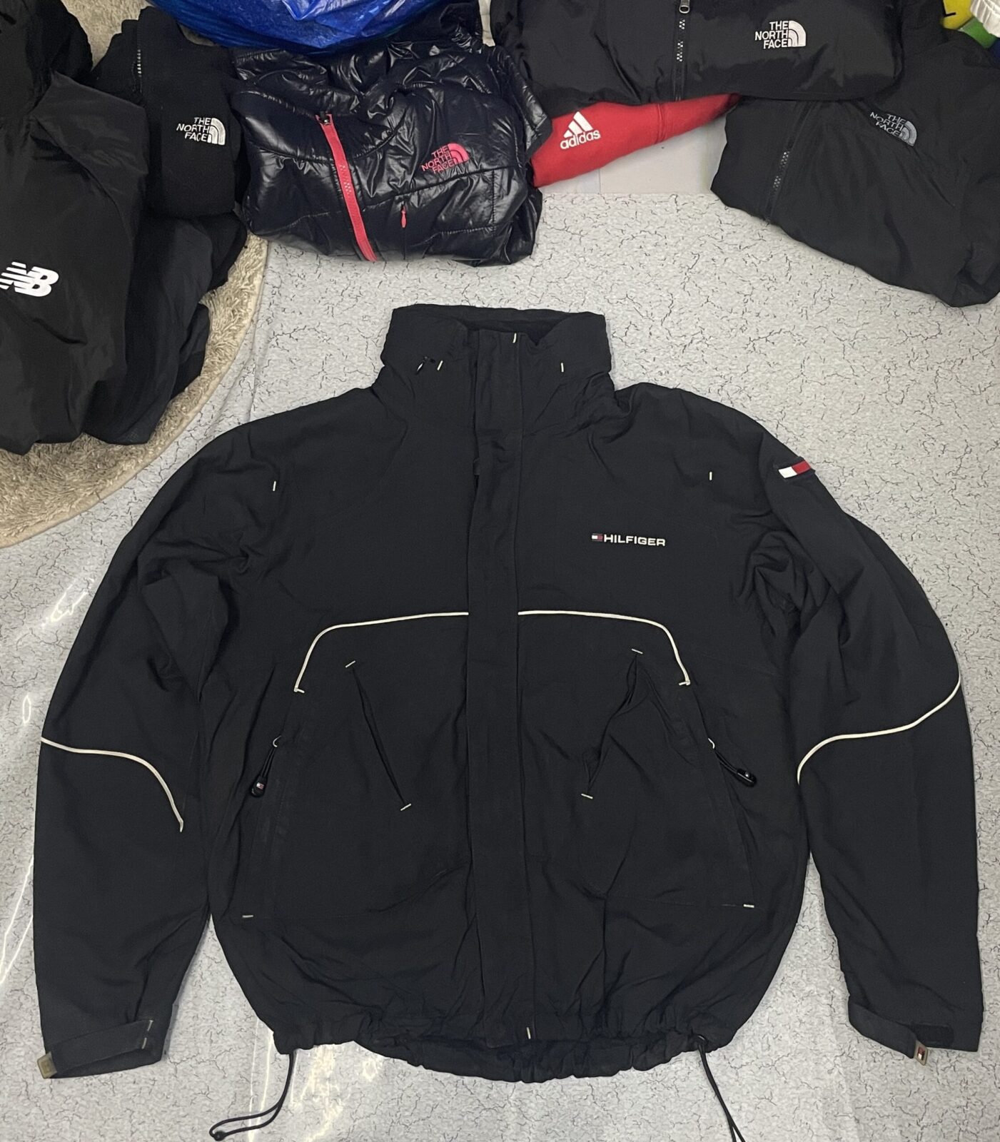Tommy Hilfiger Black Jacket detail view