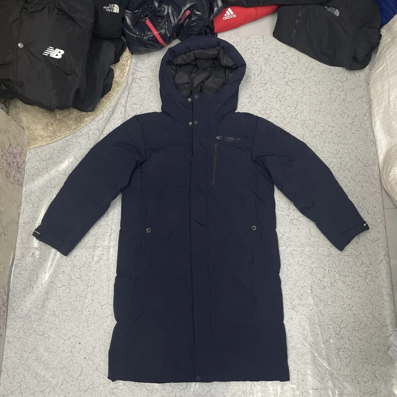 Navy Jacket front view