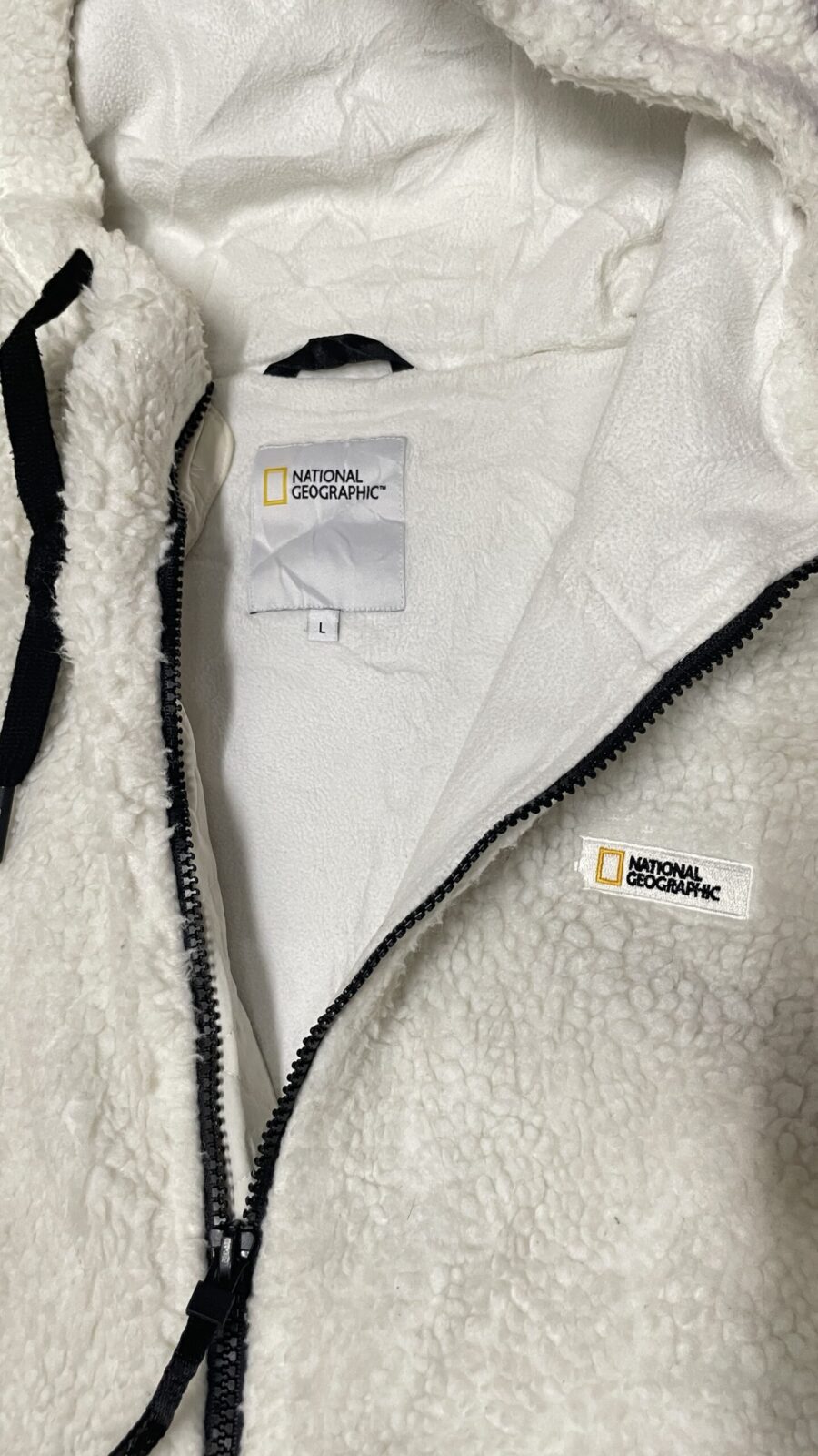 White Jacket back view