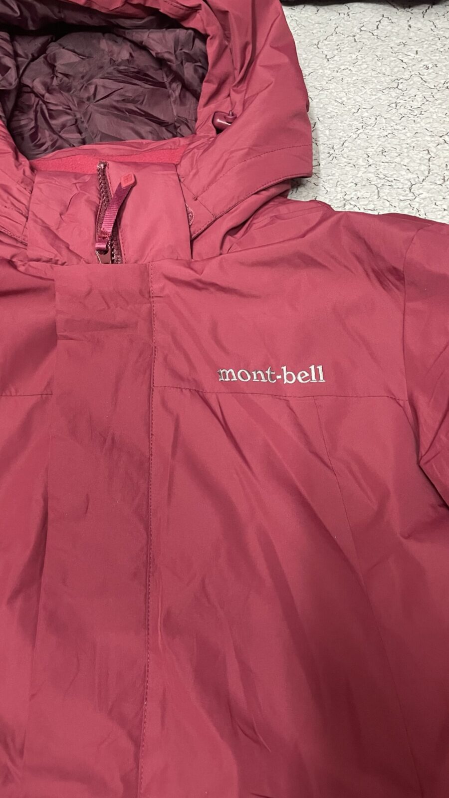 Red Jacket back view